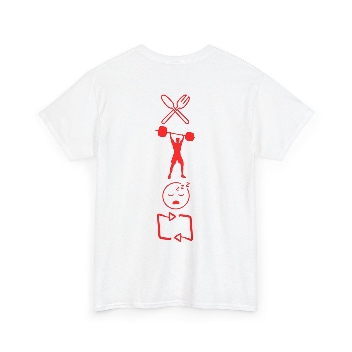 Fun Fitness Graphic Tee, Workout Apparel, Unisex Cotton Shirt, Casual Wear, Gym Clothing, Gift for Fitness Lovers, Motivational Top