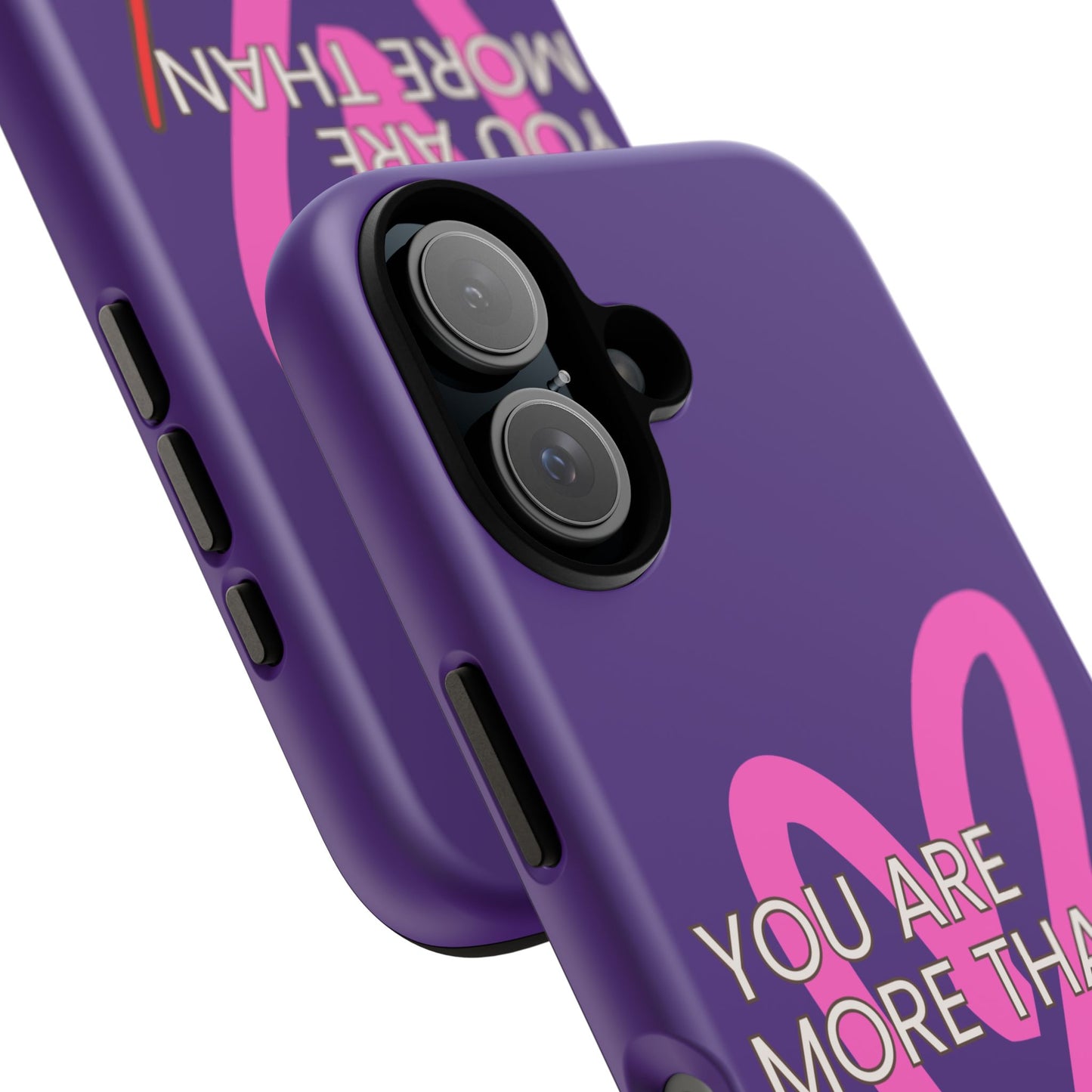 You are more than enough purple phone case, cute phone case gift