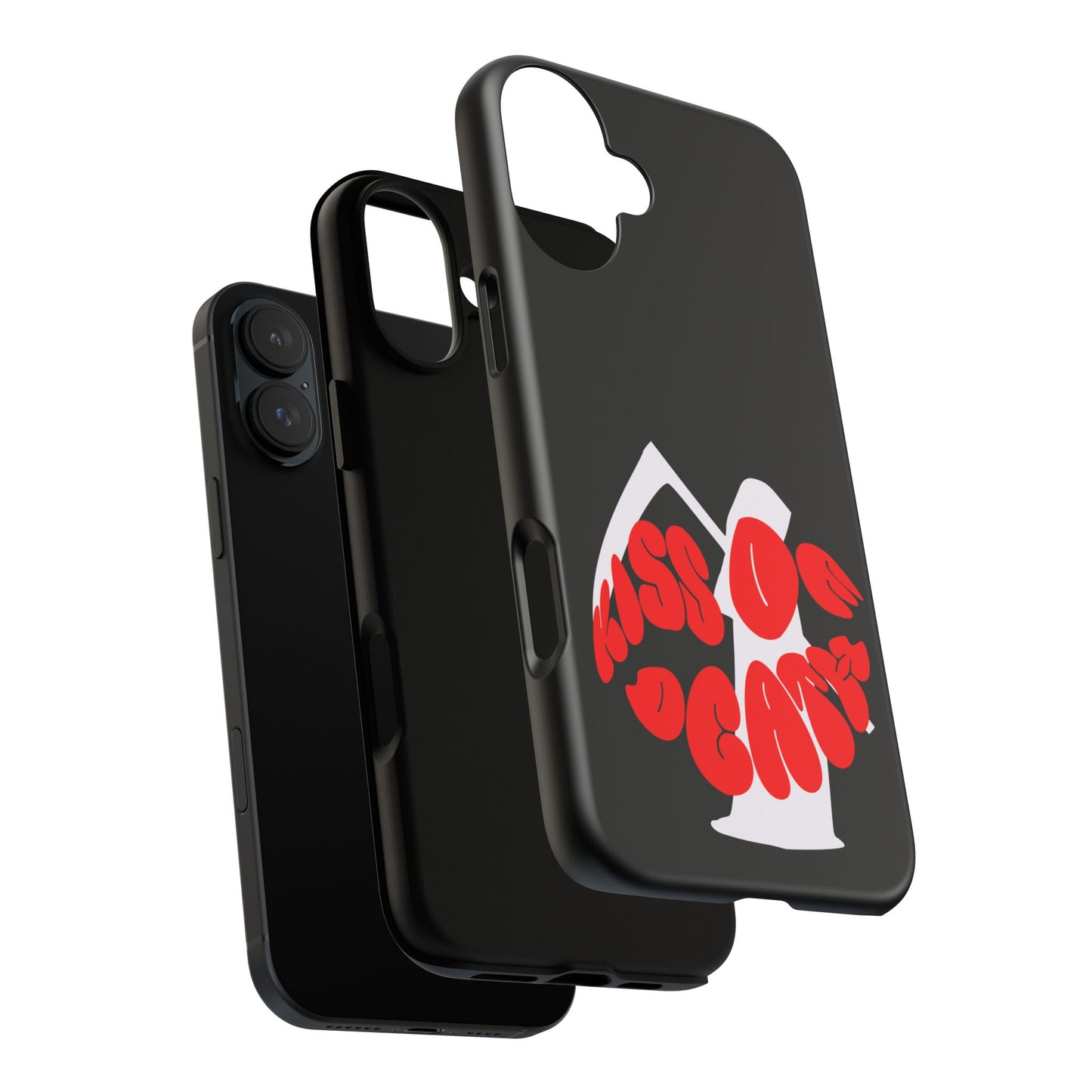 kiss Of Death Phone Case , cool phone case, cool design phone case, iPhone phone case, Samsung phone case, google phone case, black case