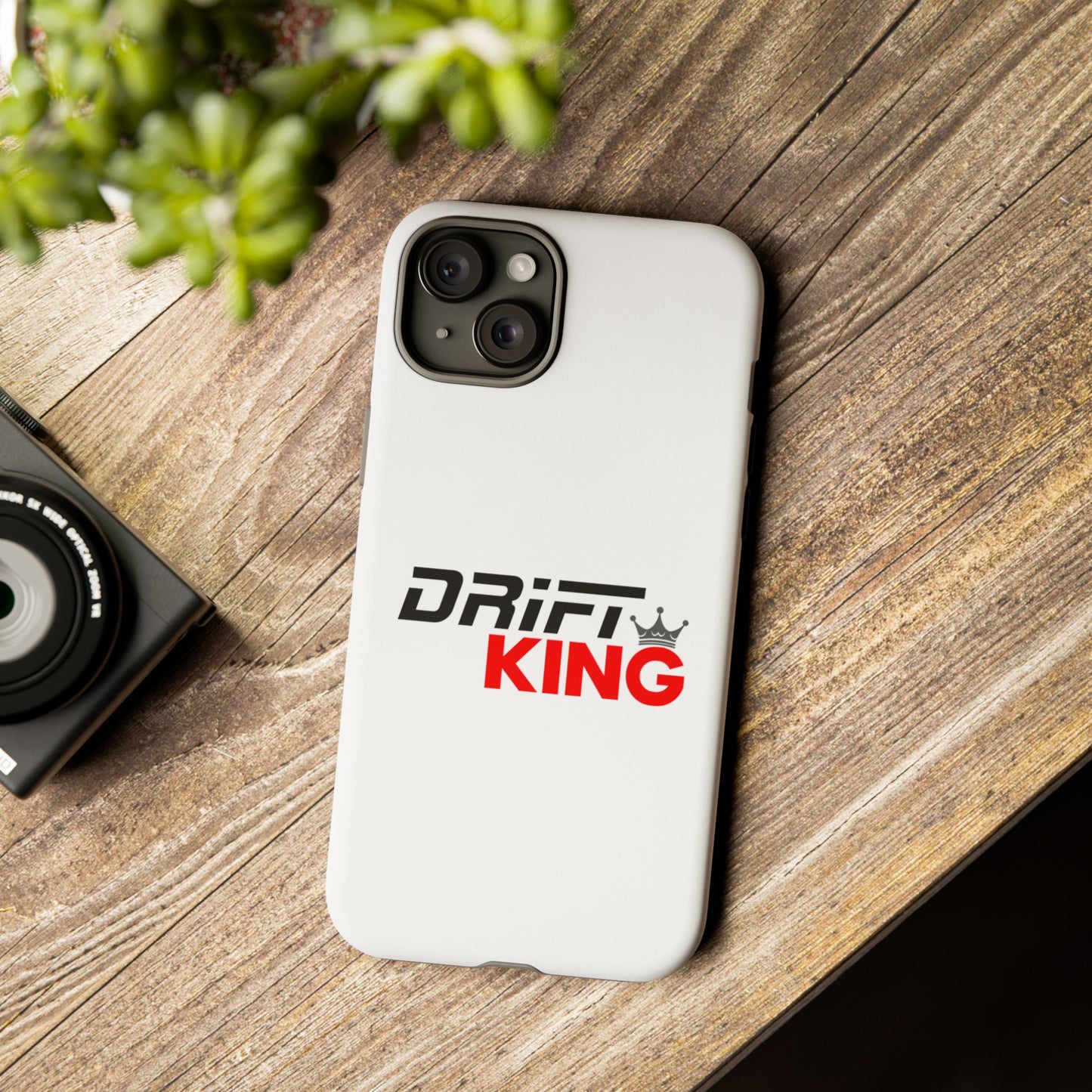 Drift King Phone Case | Tough Cases, Custom Phone Case, Car Enthusiast Gift, Drifting Decor, Unique Mobile Accessory