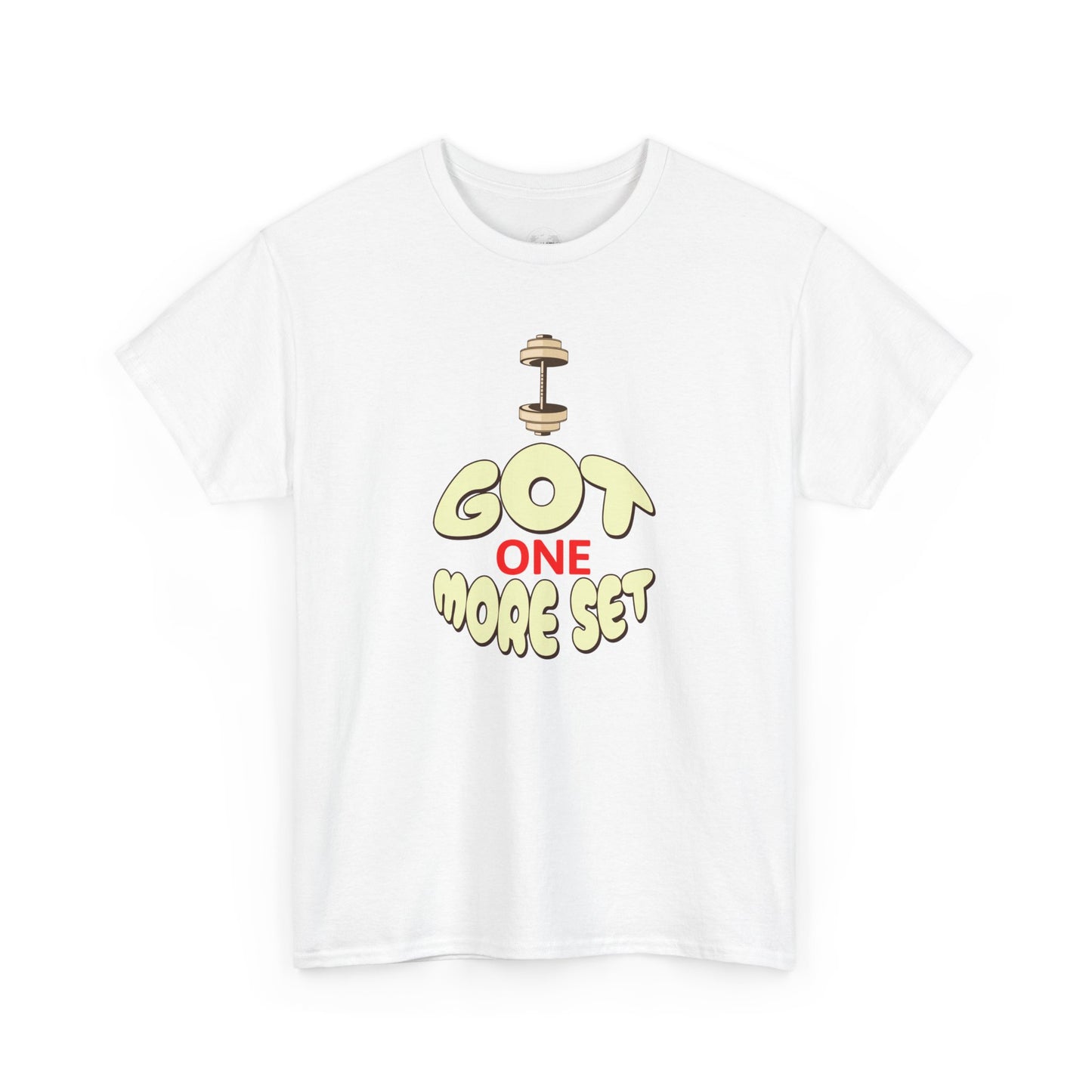 I Got One More Set t-shirt Perfect for Gym Lovers, Athletes, Workout Gift, Plus-Size Friendly, Casual Wear