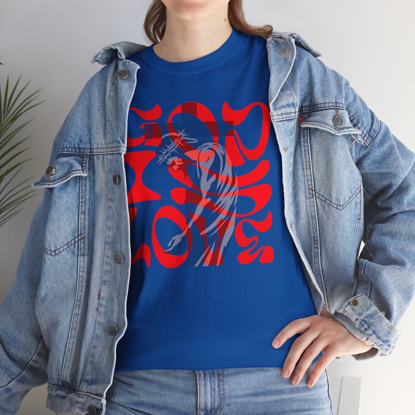 God is Love t-shirt, Christian T-shirt, face T-shirt