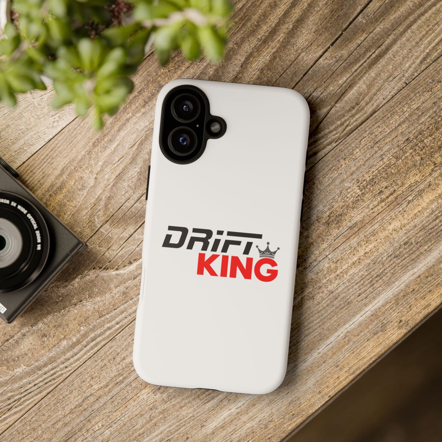 Drift King Phone Case | Tough Cases, Custom Phone Case, Car Enthusiast Gift, Drifting Decor, Unique Mobile Accessory