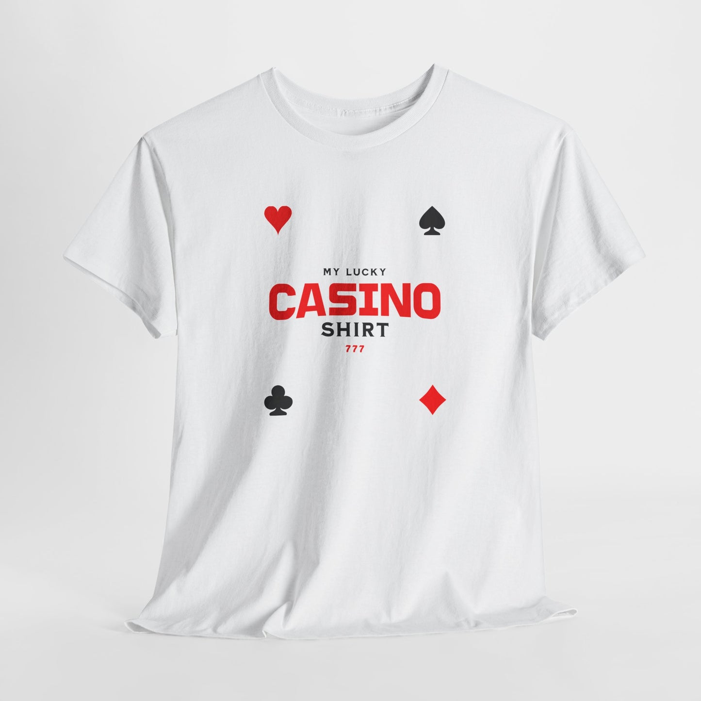 My Lucky Casino T-Shirt, Unisex Tee, Gambling Shirt, Casino Night Attire, Poker Night Apparel, Gift for Gamblers