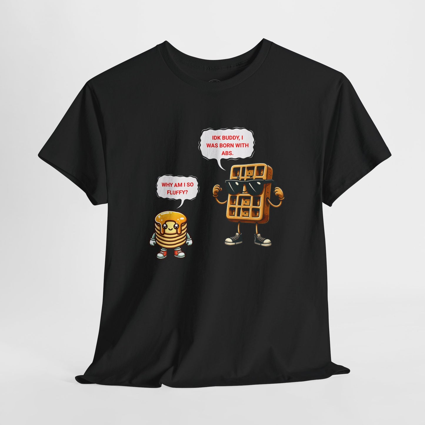 Funny breakfast waffle shirt waffle with abs shirt breakfast lovers shirt, waffle lovers shirt