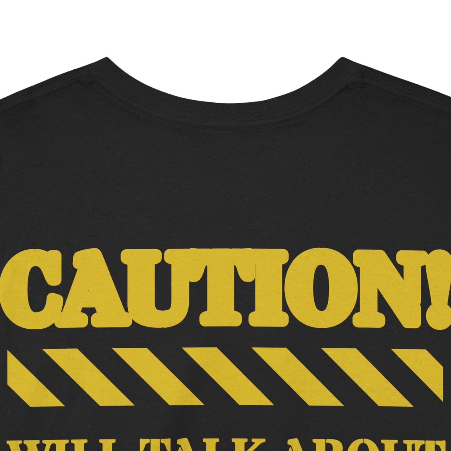 Caution Jesus Tee - Funny Christian Unisex T-Shirt, Gift for Believers, Church Events, Religious Humor, Inspirational Wear