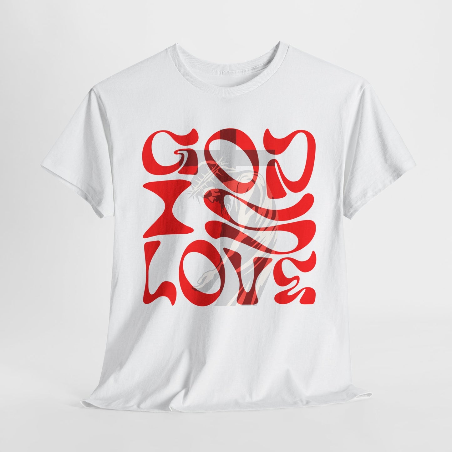 God is Love t-shirt, Christian T-shirt, face T-shirt