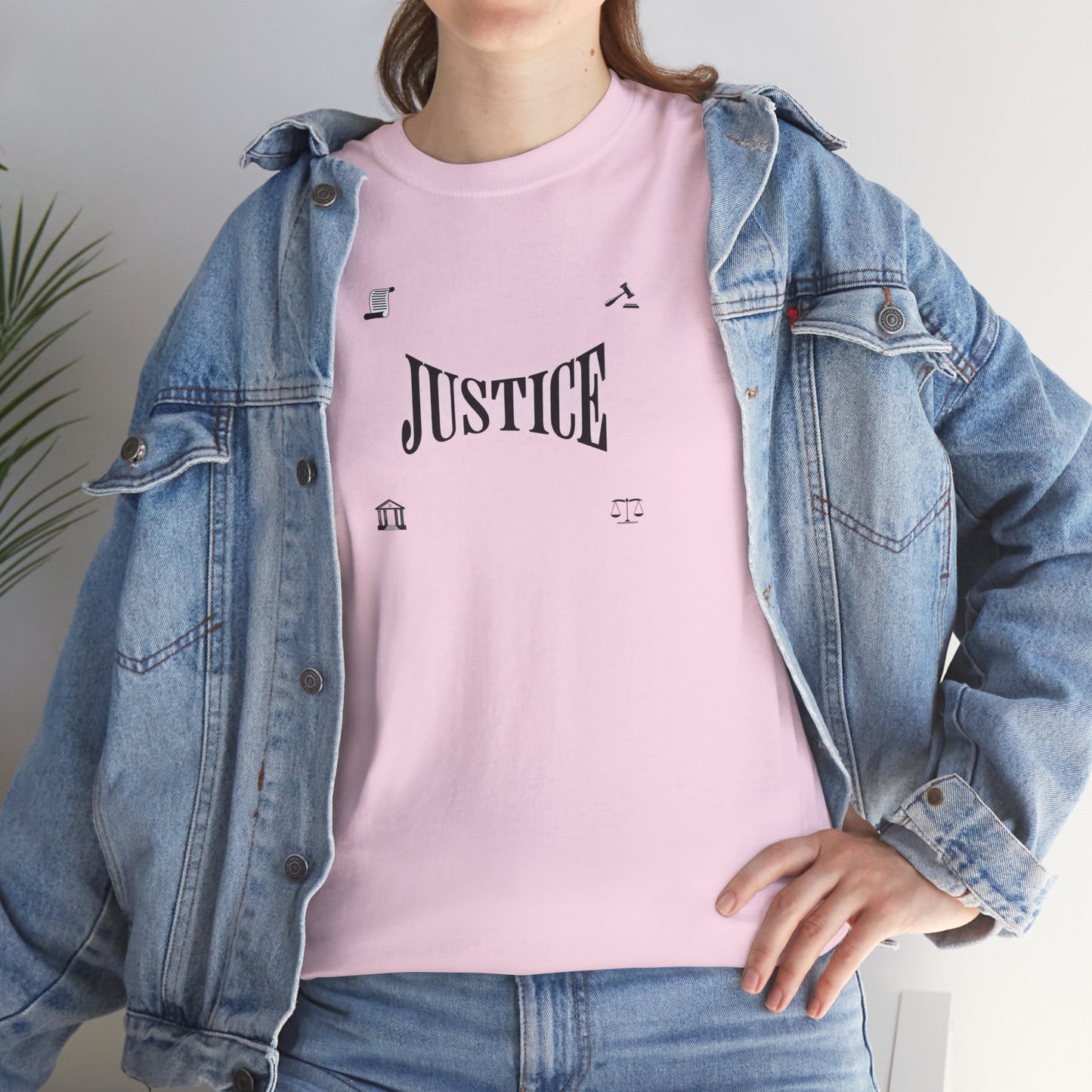 Justice Law T-shirt, Casual T-Shirt, Protest Apparel, Statement Shirt, Gifts for Lawyer, Comfortable Style