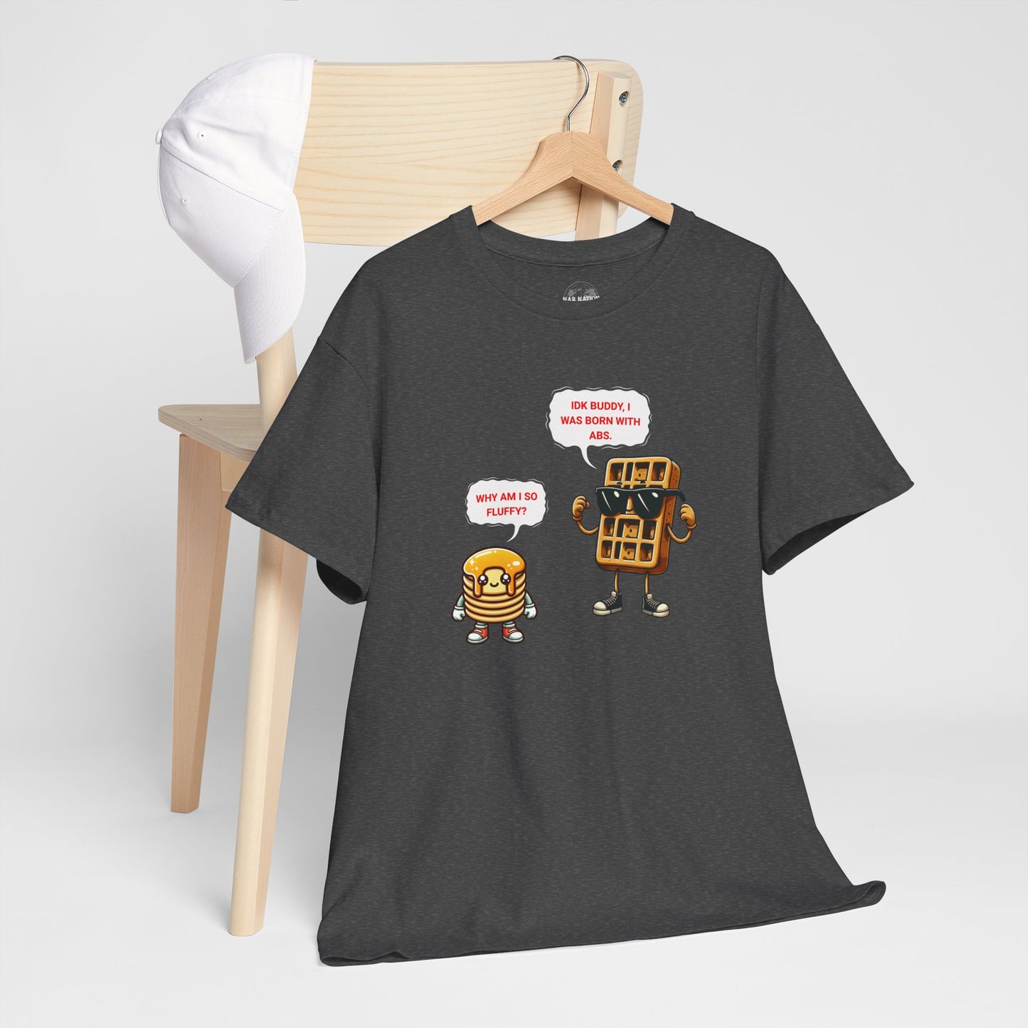 Funny breakfast waffle shirt waffle with abs shirt breakfast lovers shirt, waffle lovers shirt