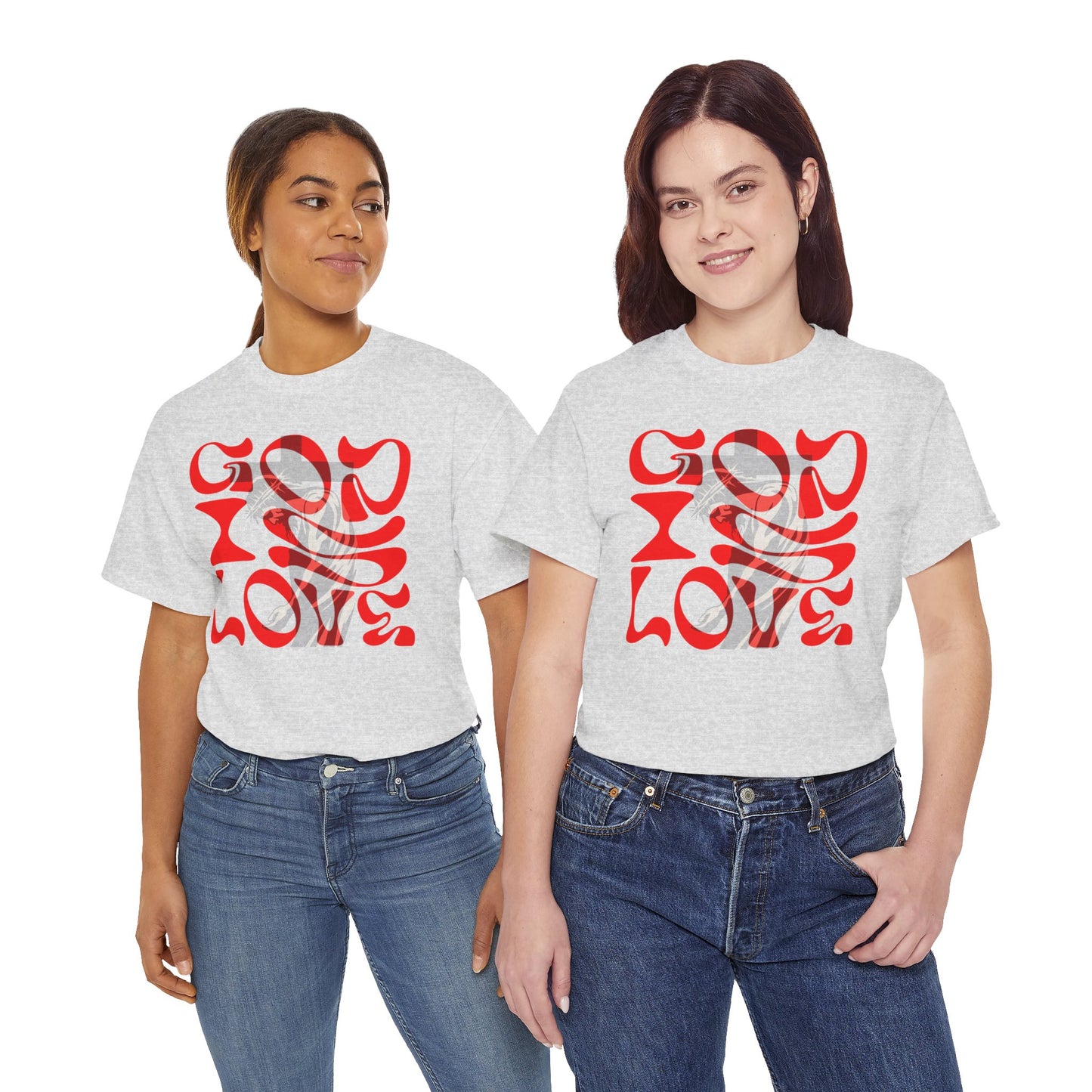 God is Love t-shirt, Christian T-shirt, face T-shirt