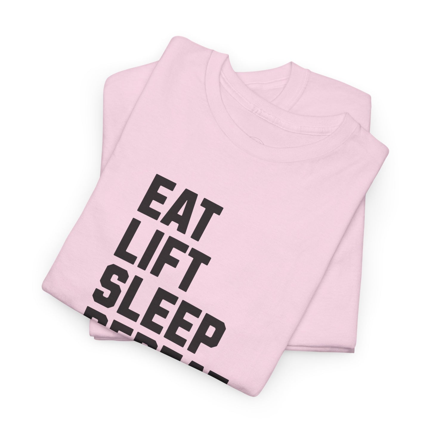 Eat Lift Sleep Repeat, Gym Shirt, Workout Tee, Fitness Apparel, Motivation Gift