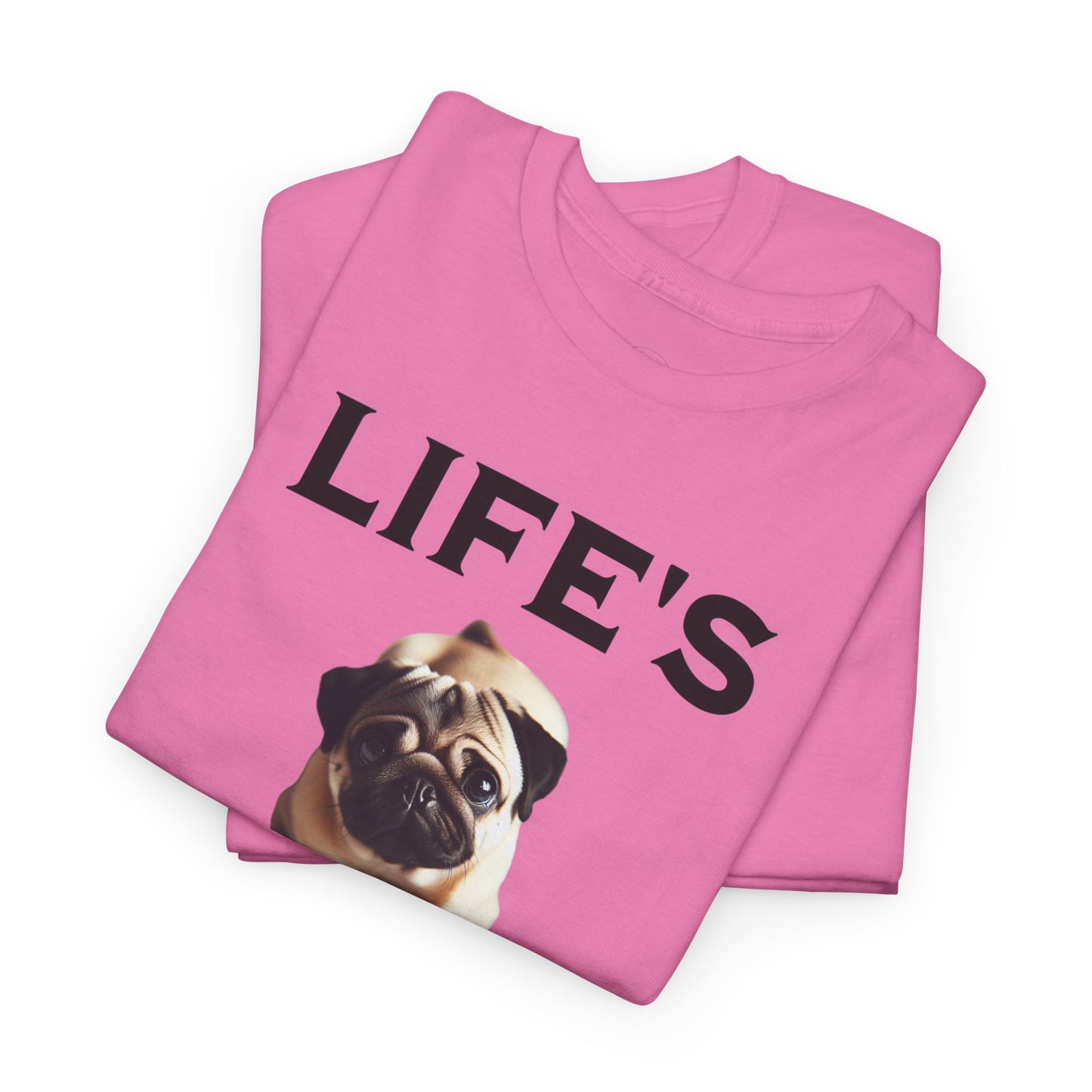 Life is Ruff Funny Shirt, Funny Dog Lover Shirt, Gifts for Pet Owners, Casual Wear, Dog-Themed Apparel, Birthday Gift