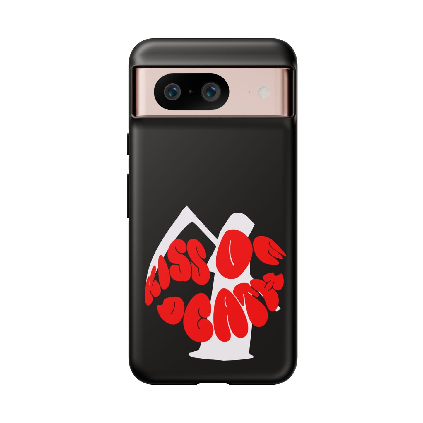 kiss Of Death Phone Case , cool phone case, cool design phone case, iPhone phone case, Samsung phone case, google phone case, black case