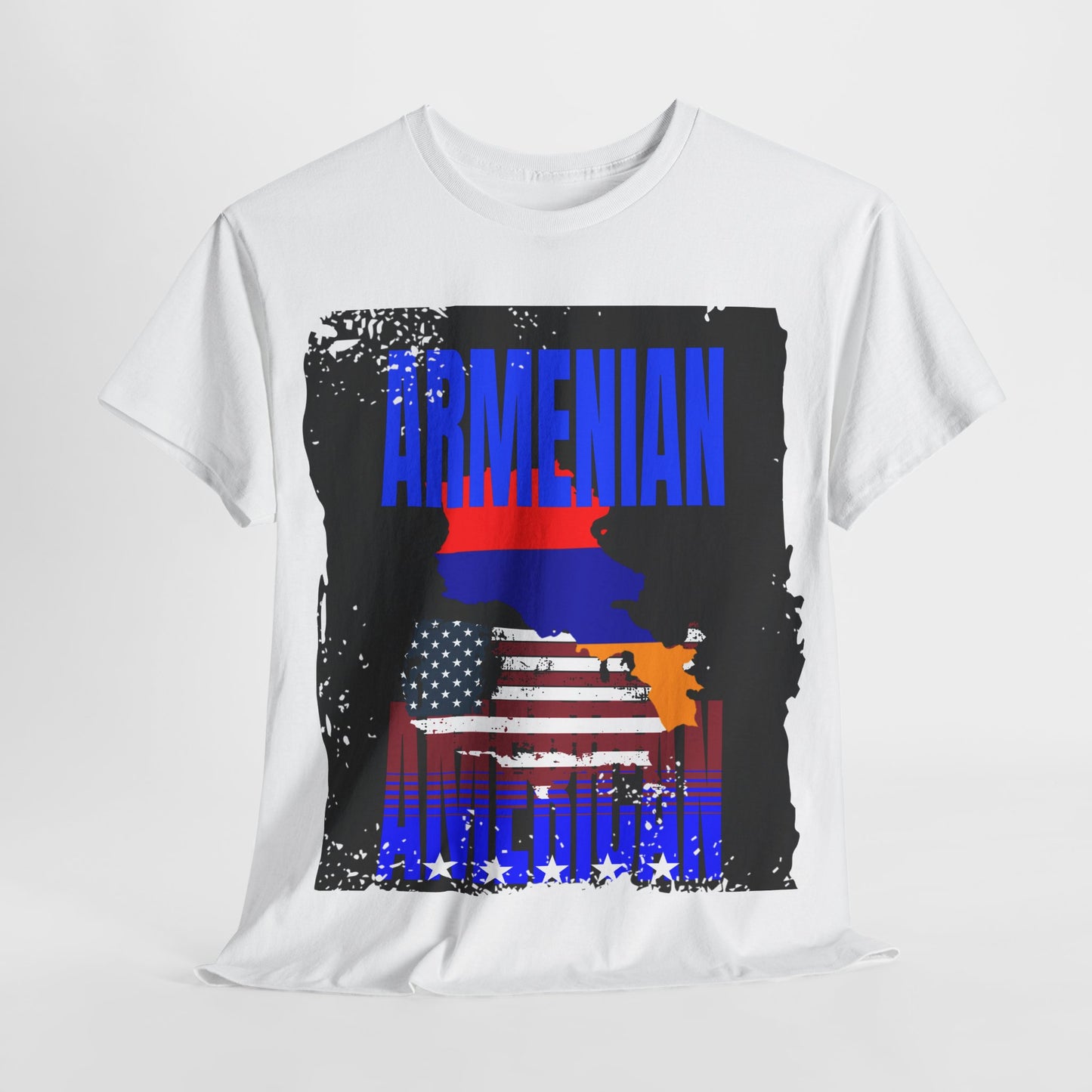 Armenian American T-shirt, Unisex T-Shirt for Heritage, Independence Day, Gifts for Armenians, Casual Wear, Patriotic Shirt