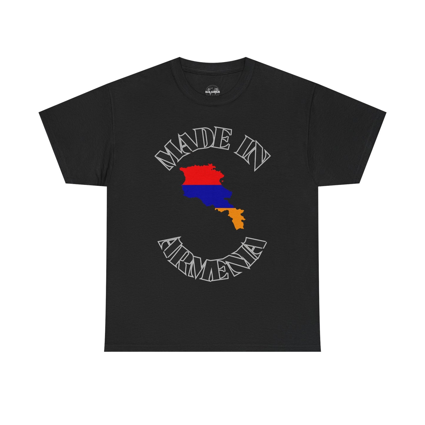 Proudly Made in Armenia Tee - Unisex Heavy Cotton T-Shirt, Armenian Pride, Gift for Him/Her, Travel Souvenir, Casual Wear, Cultural Apparel