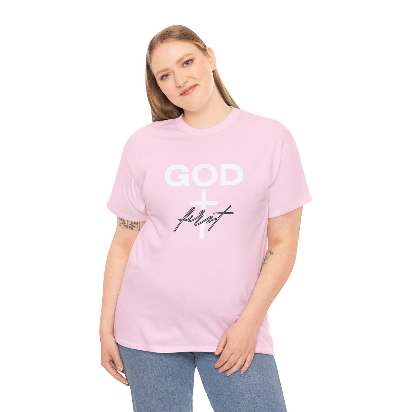God first t-shirt, Christian t-shirt, faith-shirt