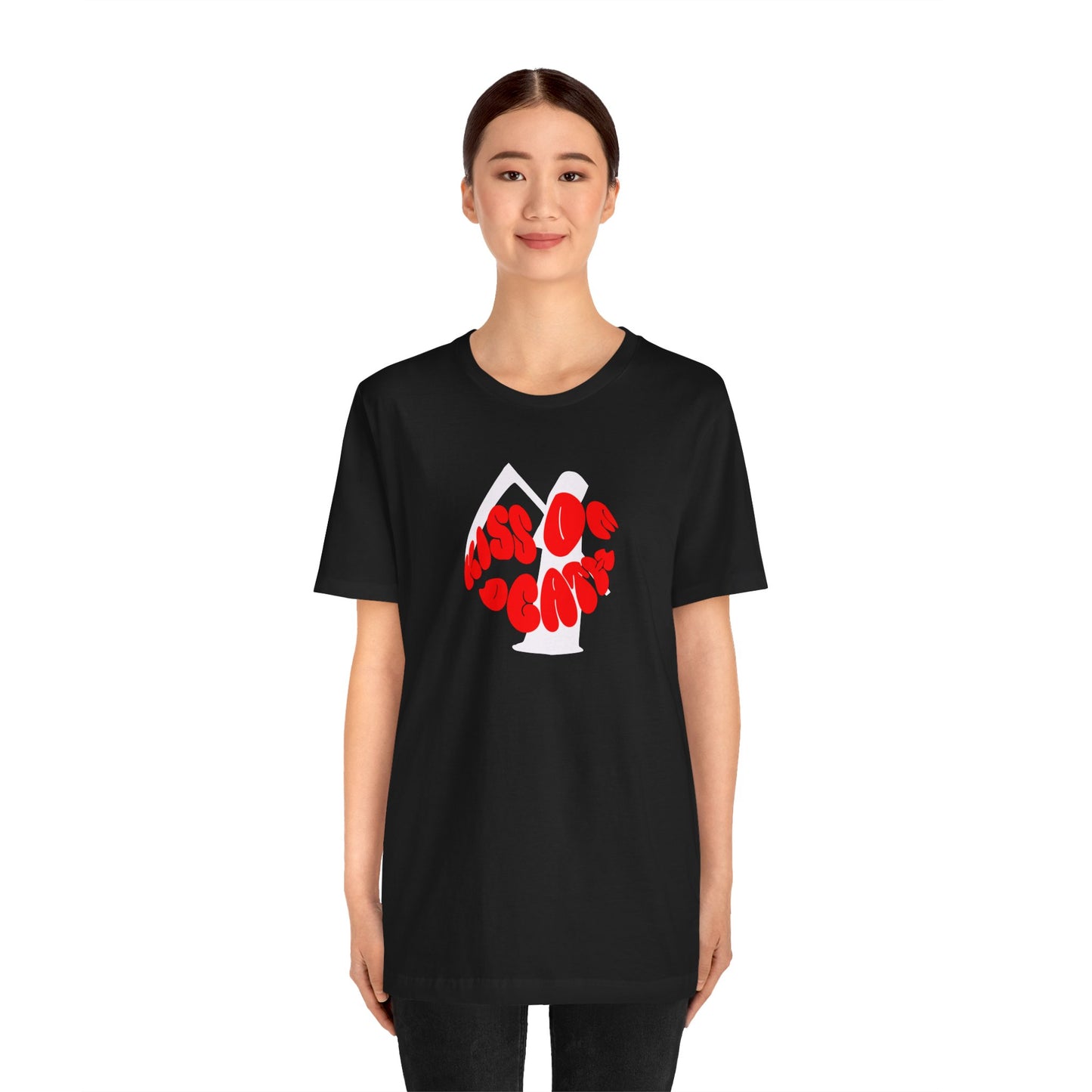 Kiss Of Death Tee, Unisex Graphic Tee, Casual Shirt, Halloween Apparel
