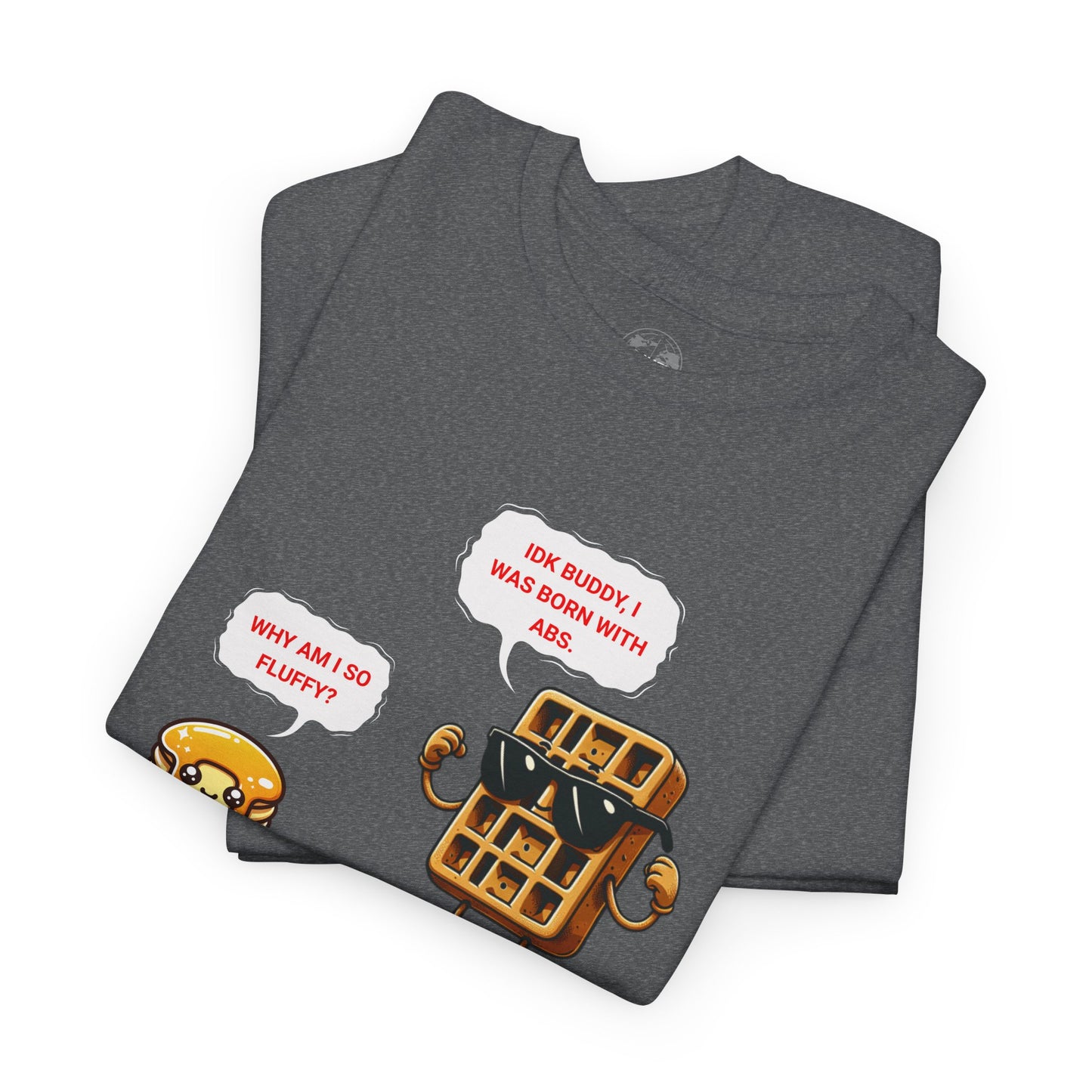Funny breakfast waffle shirt waffle with abs shirt breakfast lovers shirt, waffle lovers shirt