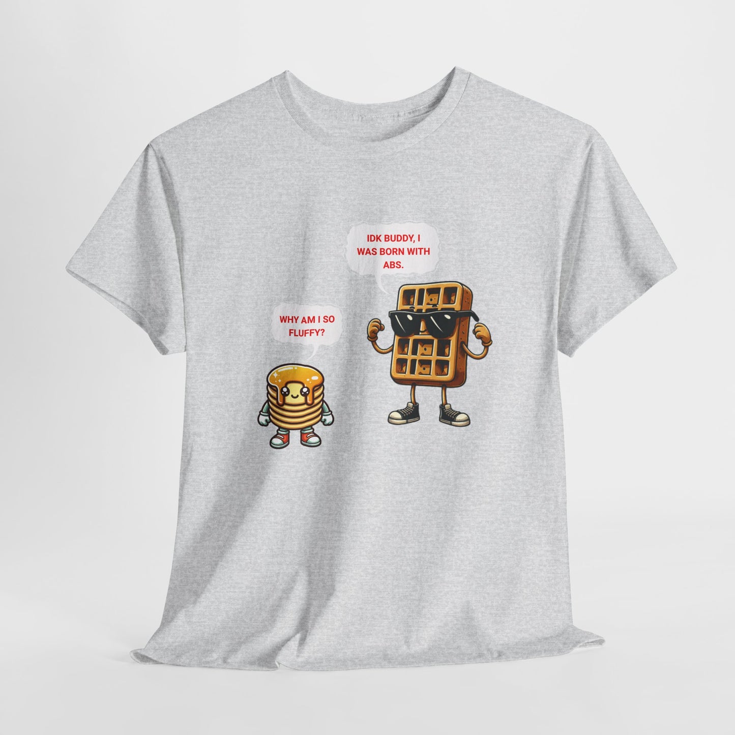 Funny breakfast waffle shirt waffle with abs shirt breakfast lovers shirt, waffle lovers shirt