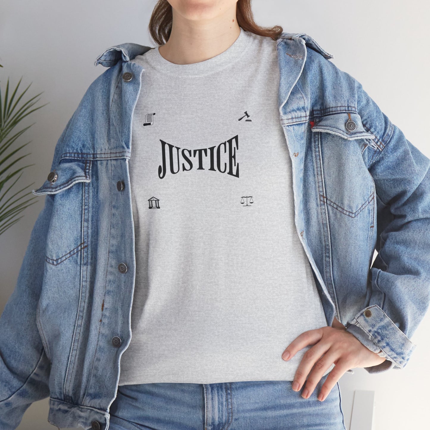 Justice Law T-shirt, Casual T-Shirt, Protest Apparel, Statement Shirt, Gifts for Lawyer, Comfortable Style