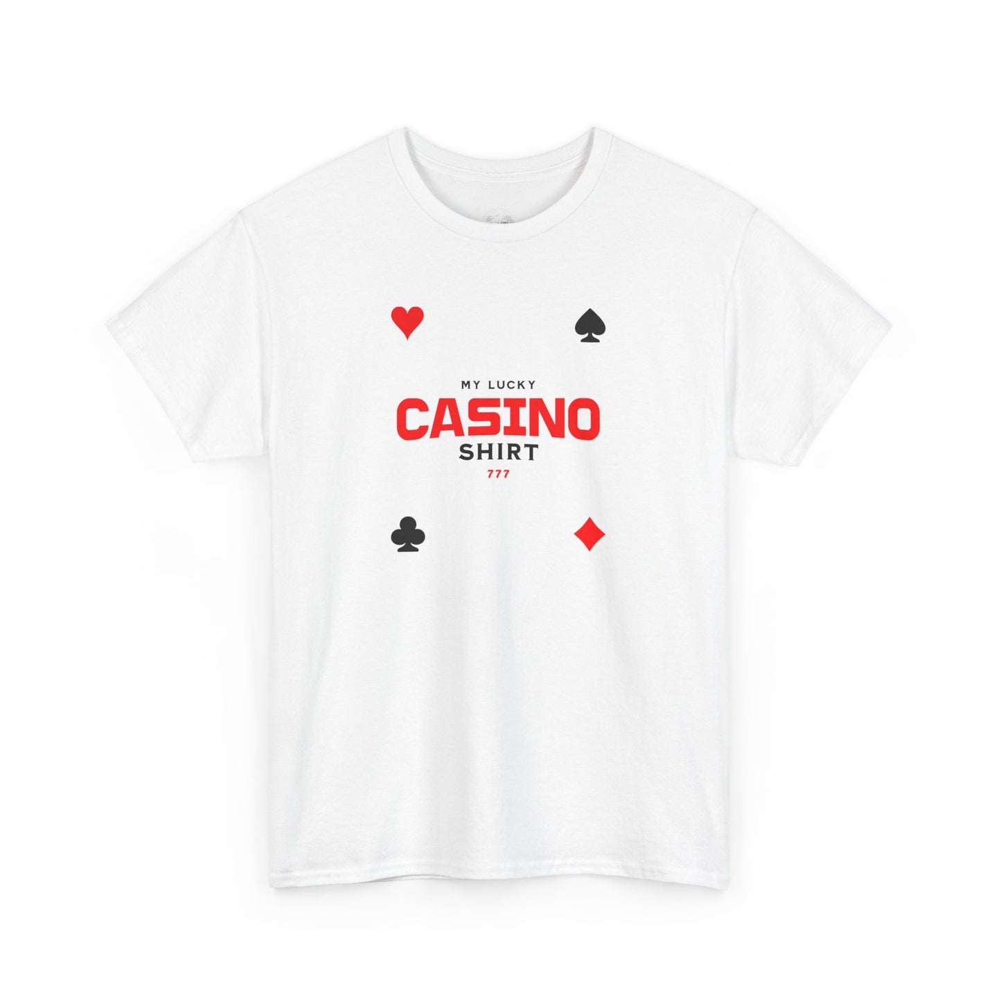 My Lucky Casino T-Shirt, Unisex Tee, Gambling Shirt, Casino Night Attire, Poker Night Apparel, Gift for Gamblers