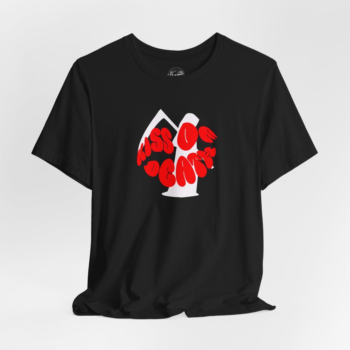 Kiss Of Death Tee, Unisex Graphic Tee, Casual Shirt, Halloween Apparel