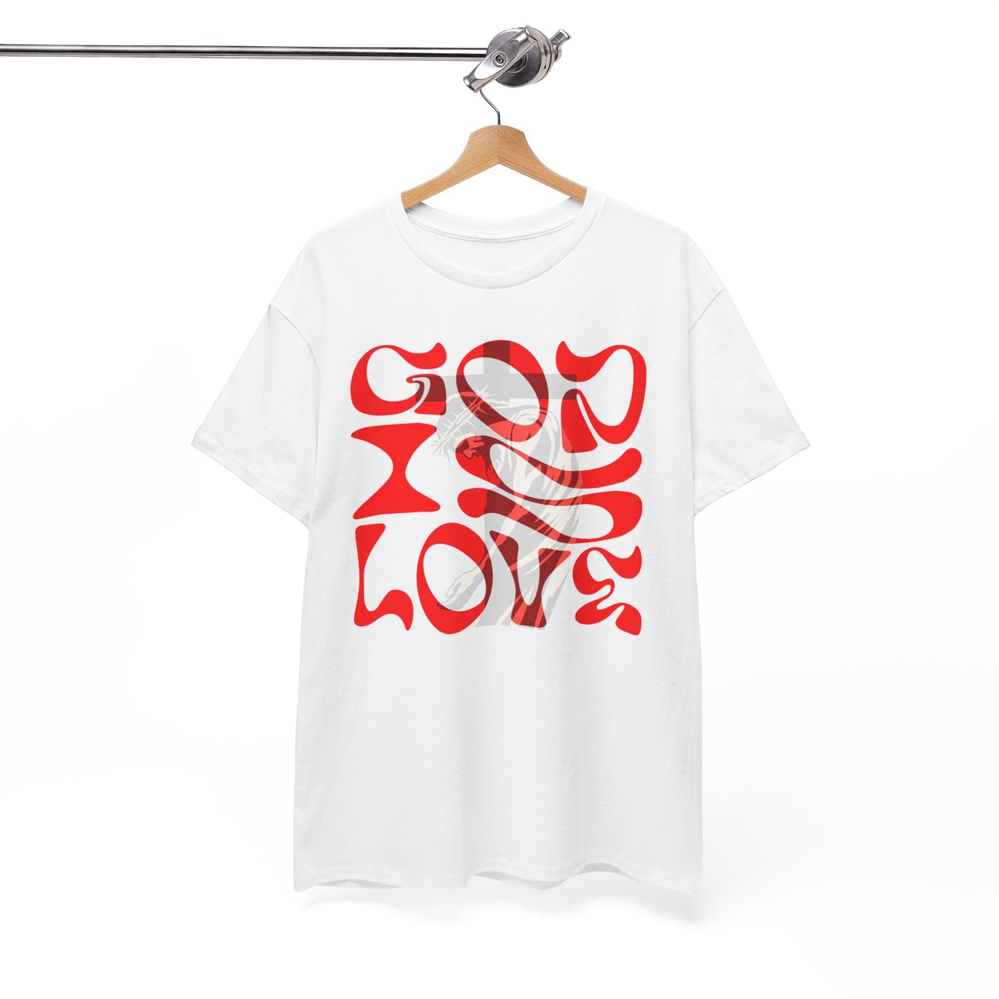 God is Love t-shirt, Christian T-shirt, face T-shirt
