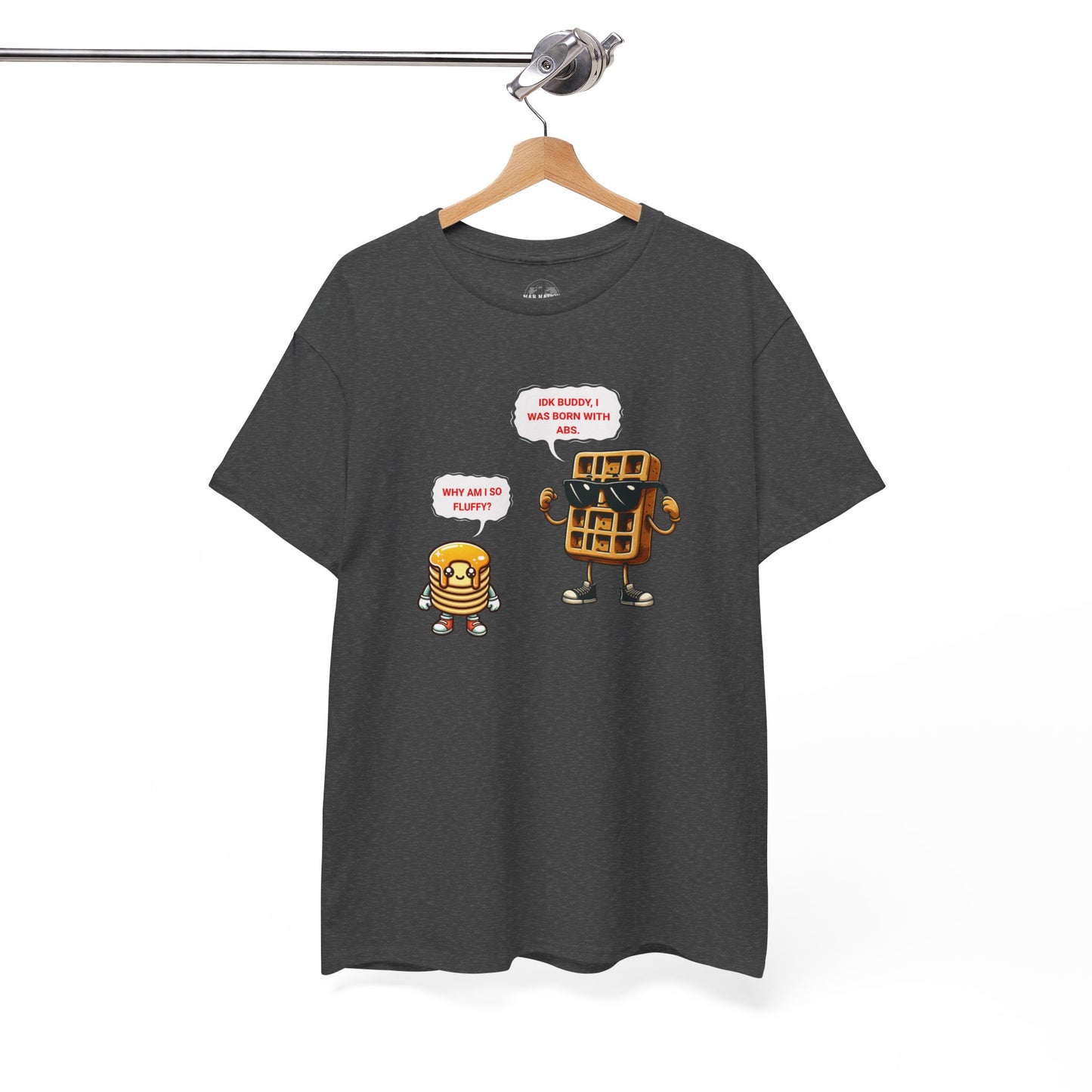 Funny breakfast waffle shirt waffle with abs shirt breakfast lovers shirt, waffle lovers shirt