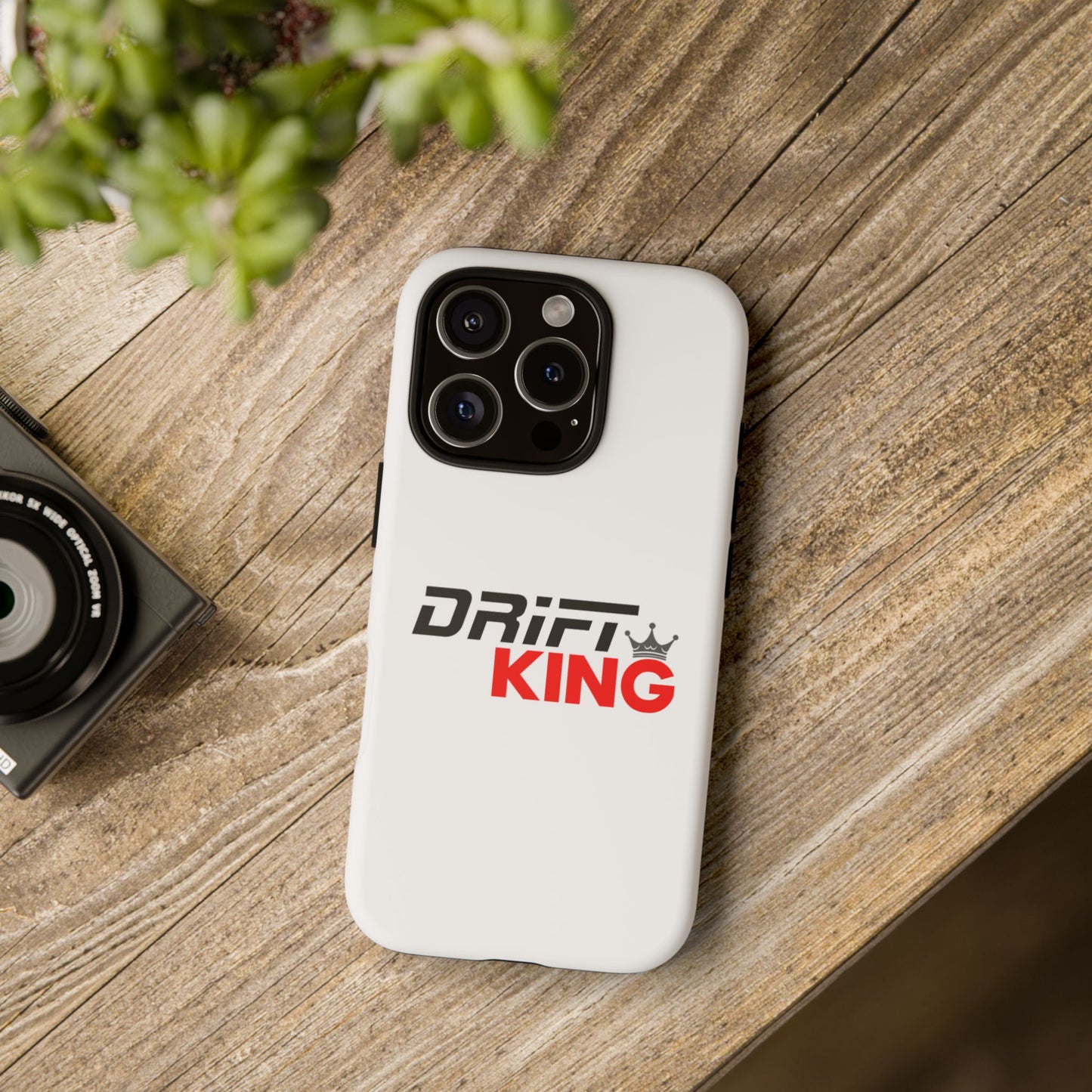 Drift King Phone Case | Tough Cases, Custom Phone Case, Car Enthusiast Gift, Drifting Decor, Unique Mobile Accessory