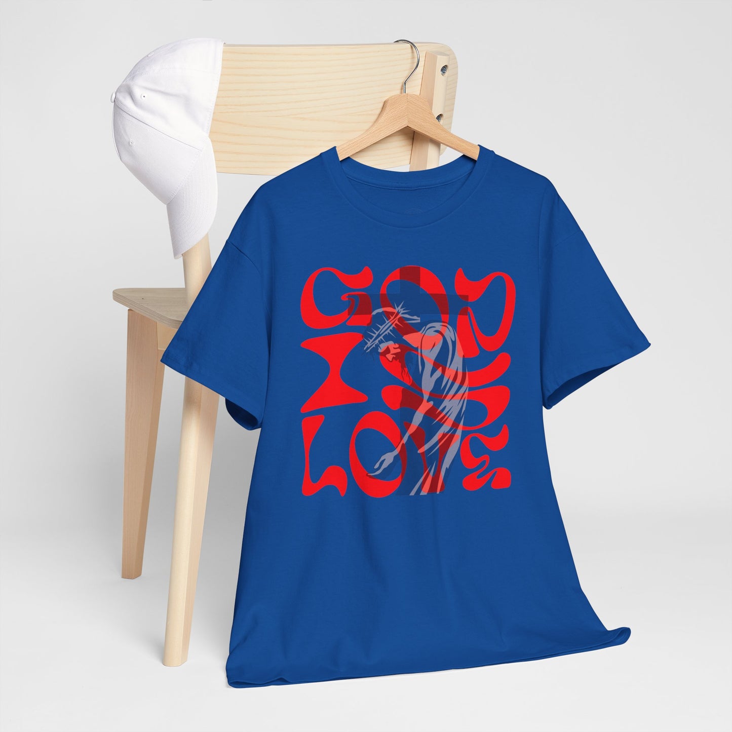 God is Love t-shirt, Christian T-shirt, face T-shirt