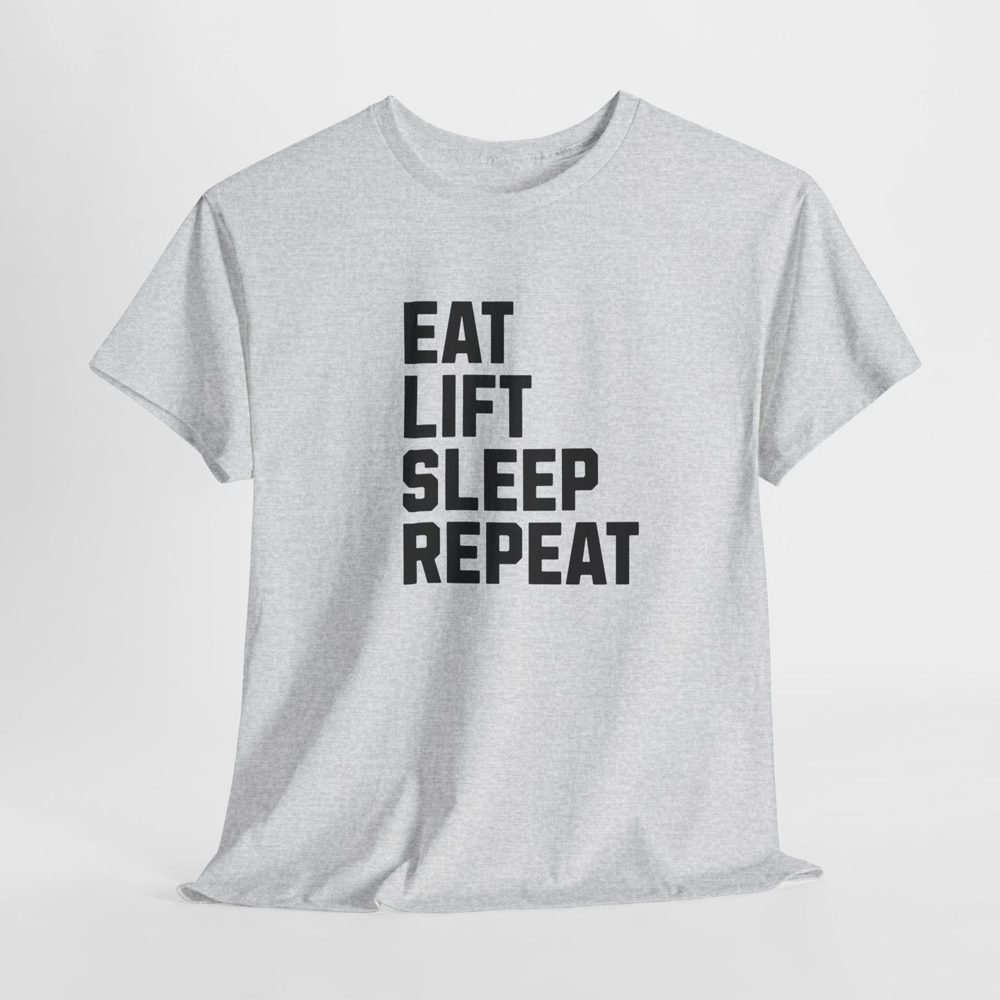 Eat Lift Sleep Repeat, Gym Shirt, Workout Tee, Fitness Apparel, Motivation Gift