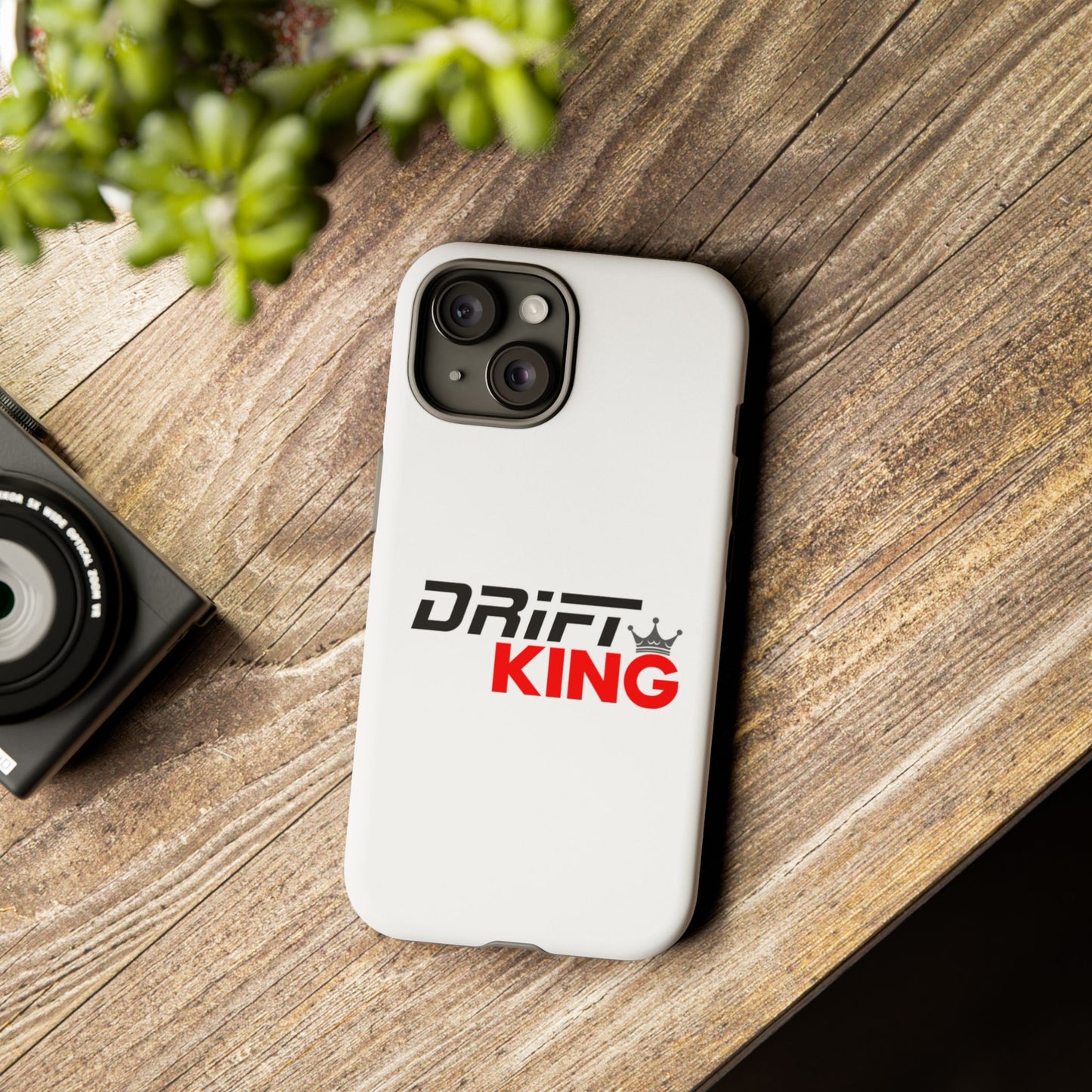 Drift King Phone Case | Tough Cases, Custom Phone Case, Car Enthusiast Gift, Drifting Decor, Unique Mobile Accessory