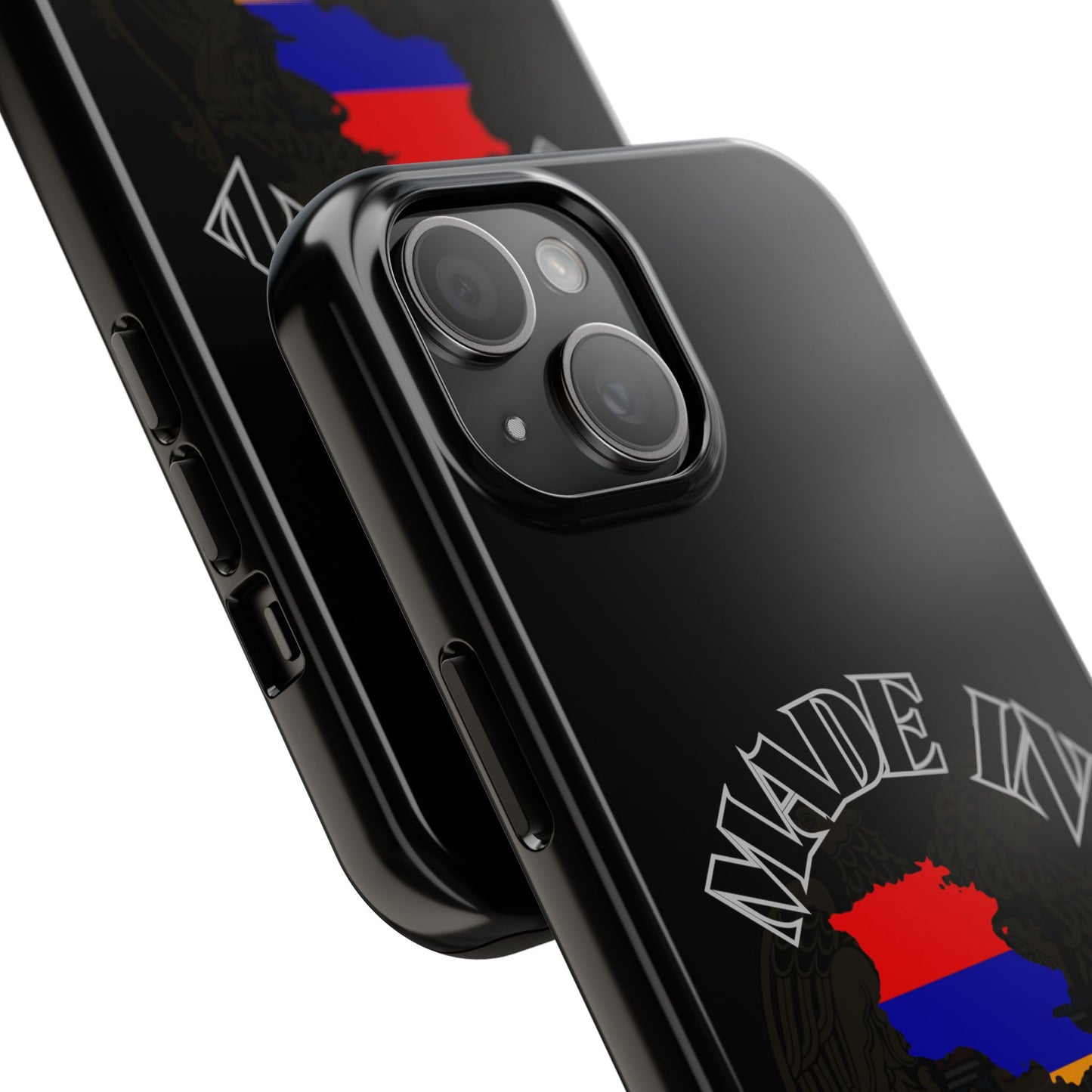 Made in Armenia iPhone Phone Case | Armenian Flag Map, Patriotic Armenia Phone Case iphone compatible