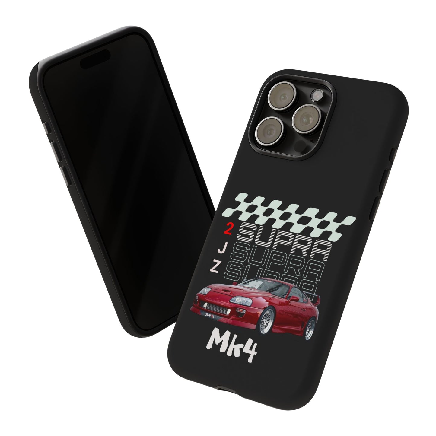 Toyota Supra Car Enthusiasts | Mk4 Supra Phone Case, Racing Accessories, Birthday & Holiday Present, Customizable Design
