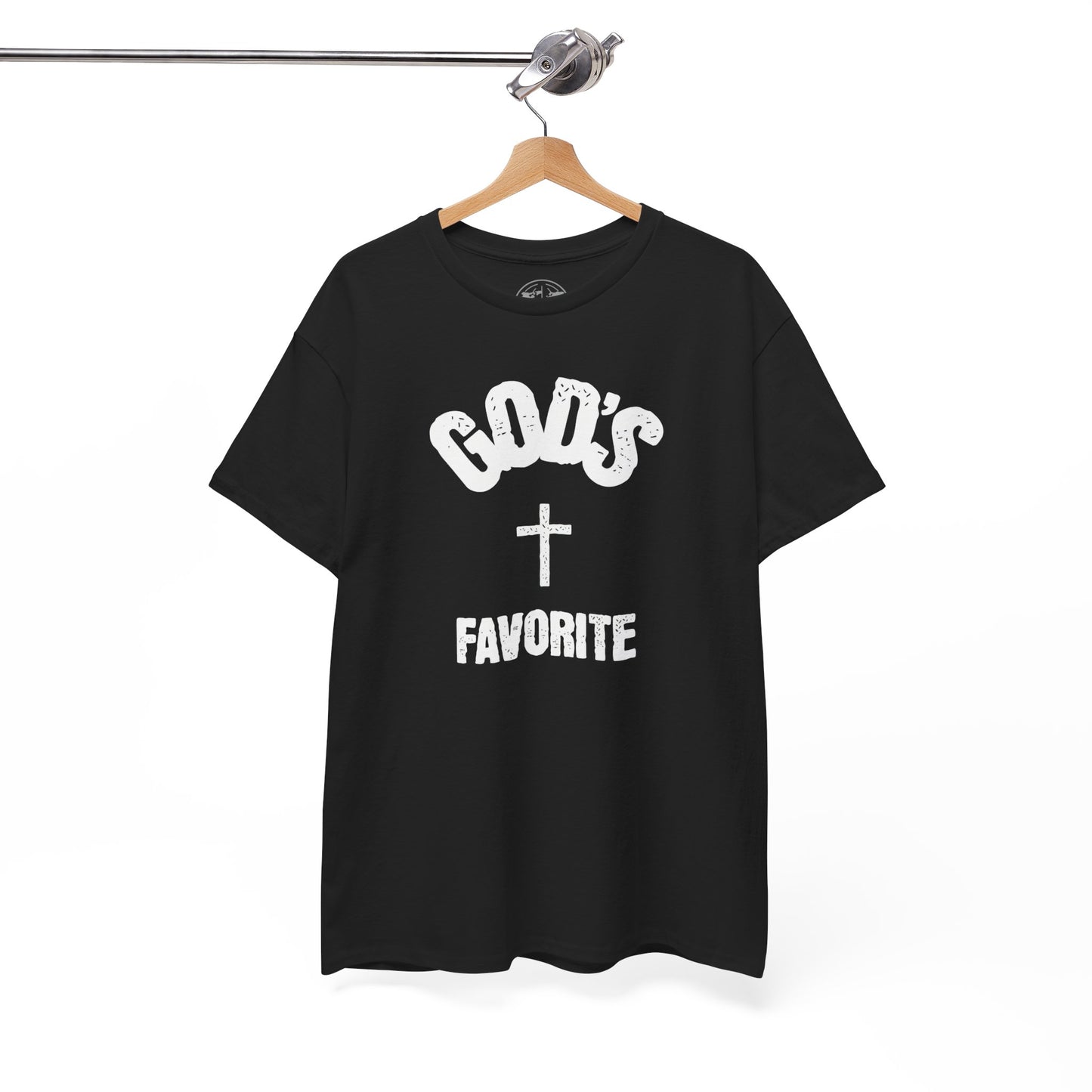 God's Favorite T-Shirt — Christian Cross Faith Graphic Tee