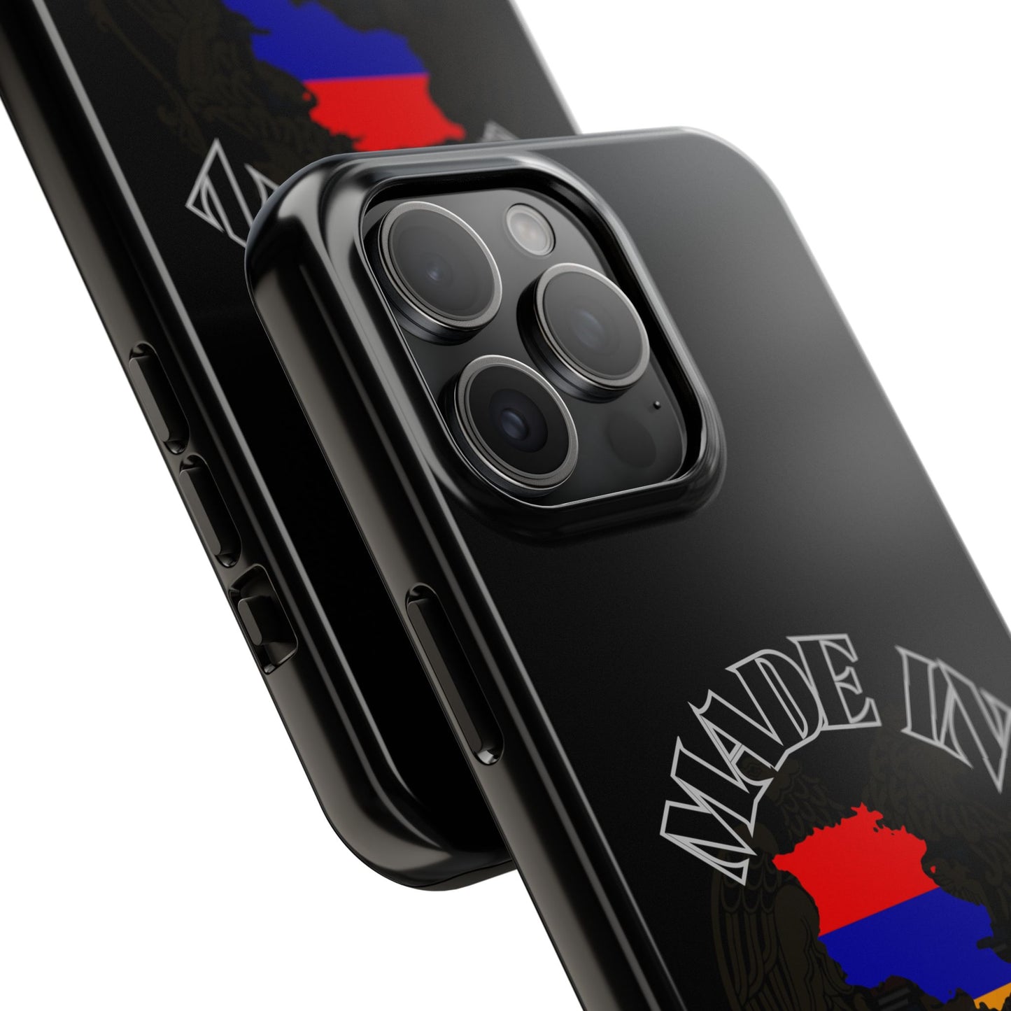 Made in Armenia iPhone Phone Case | Armenian Flag Map, Patriotic Armenia Phone Case iphone compatible