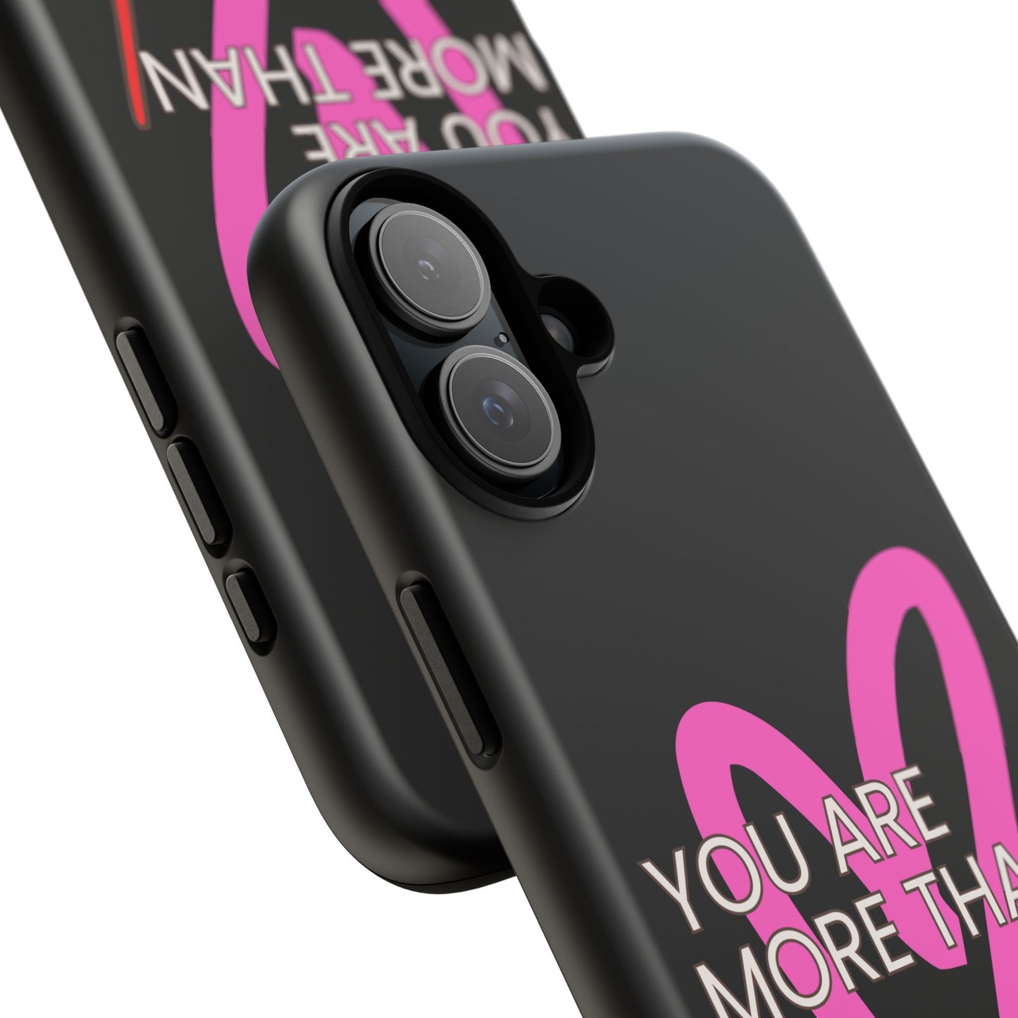 You are more than enough black phone case cute phone case gift, phone case for her
