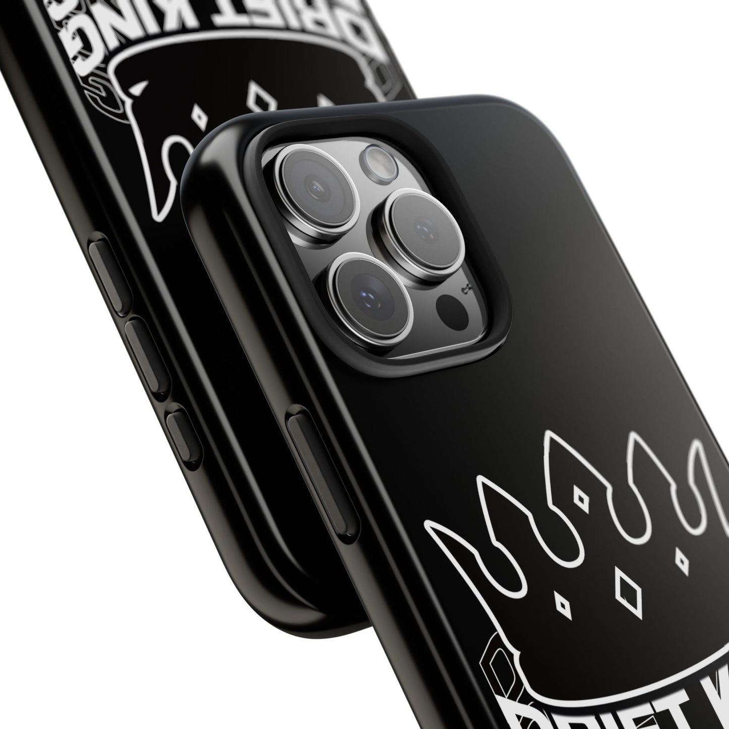 Drift King crown iPhone phone case | Tough Phone Case, racing typography iphone compatible