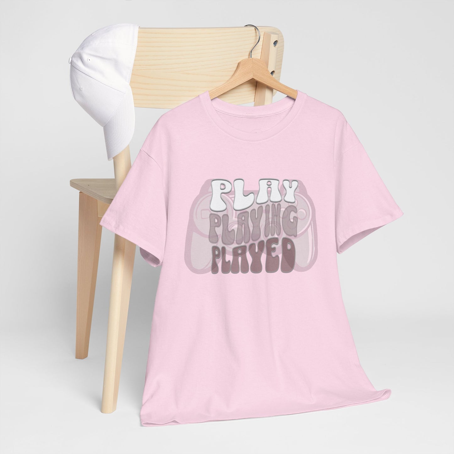 Gaming Inspired Unisex Heavy Cotton Tee - Play, Casual Wear, Gamer Gift, Birthday, Graphic Shirt, Comfortable Tee