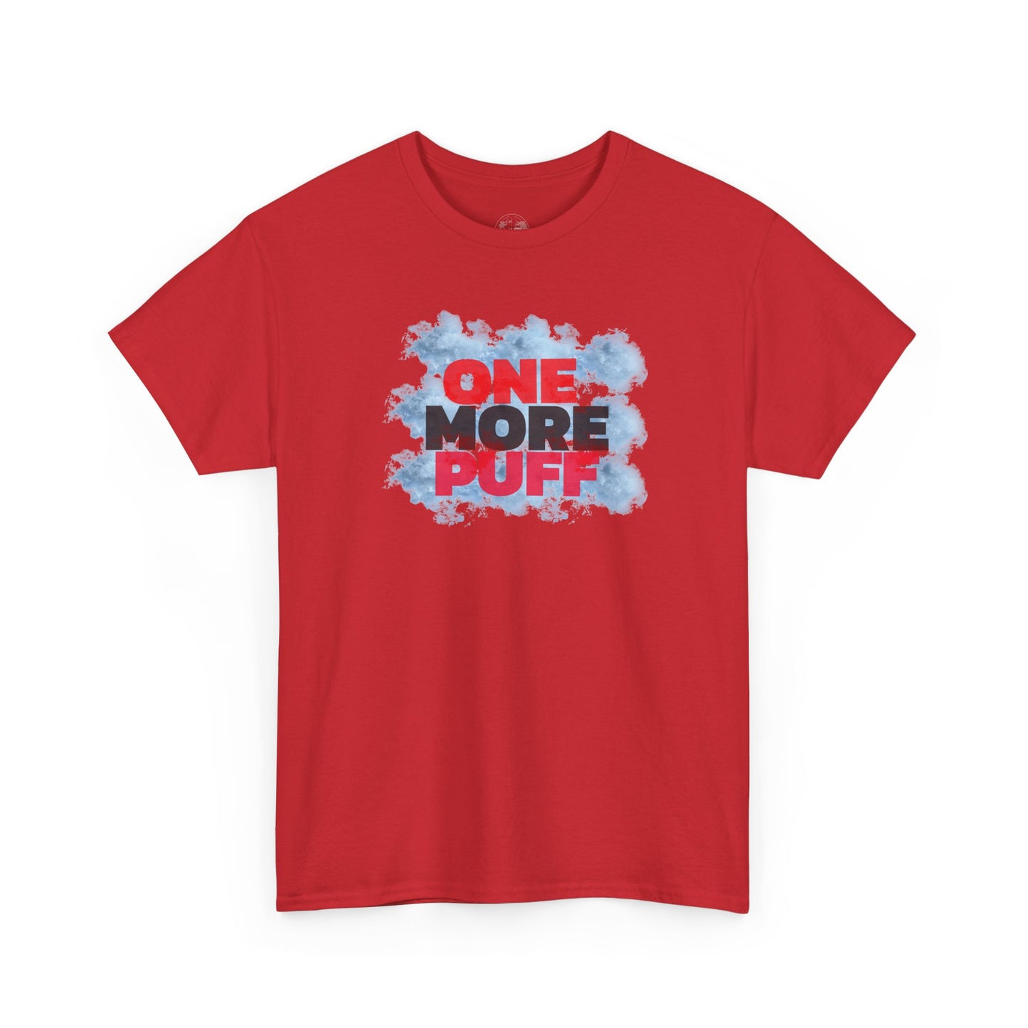 One More Puff cloud graphic Tee | Hookah Smoking shirt