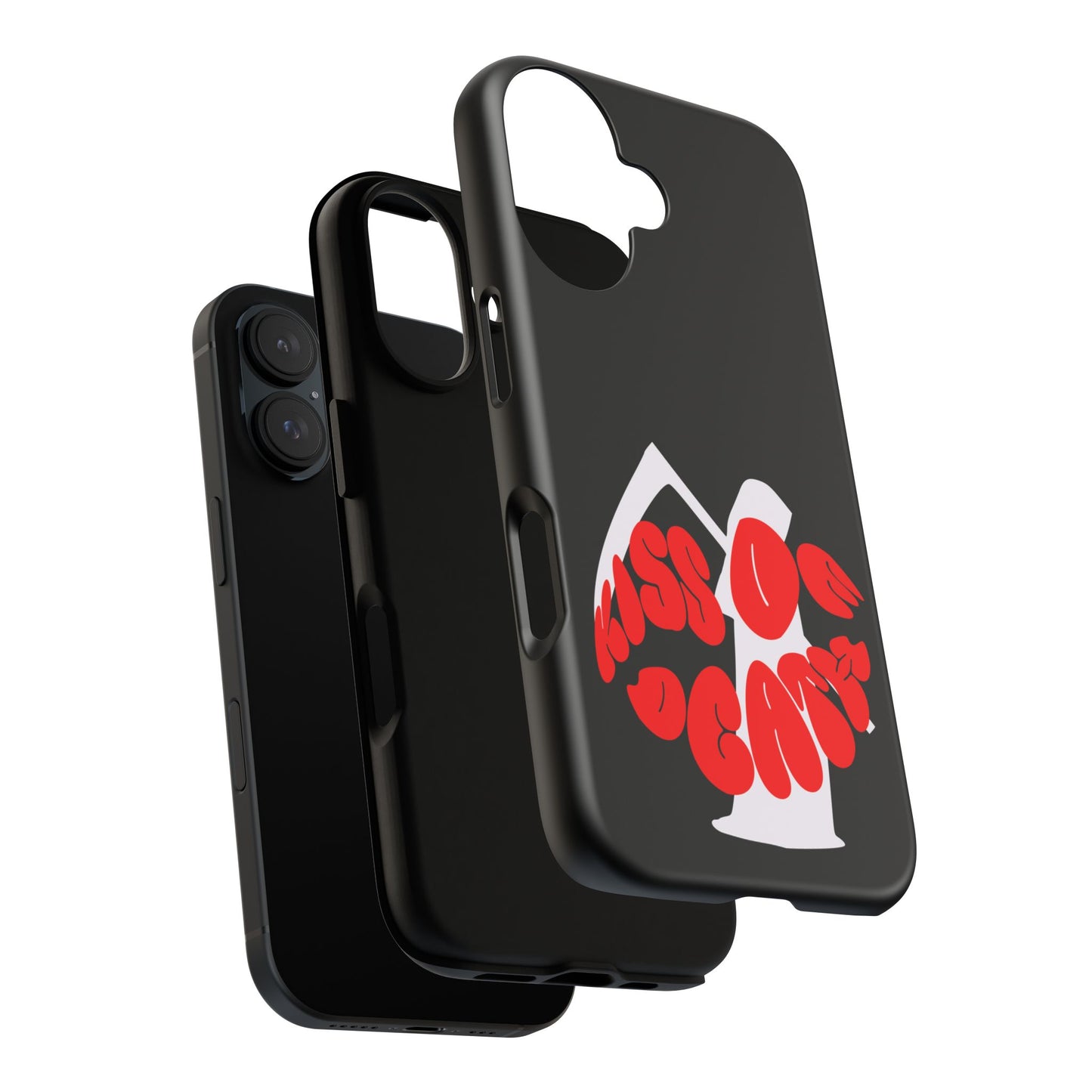 kiss Of Death Phone Case , cool phone case, cool design phone case, iPhone phone case, Samsung phone case, google phone case, black case