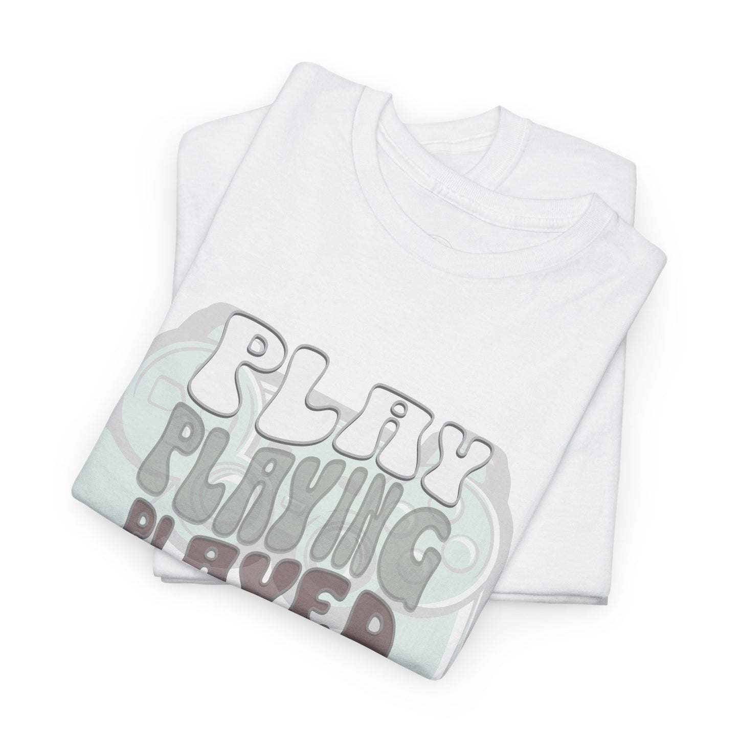 Gaming Inspired Unisex Heavy Cotton Tee - Play, Casual Wear, Gamer Gift, Birthday, Graphic Shirt, Comfortable Tee