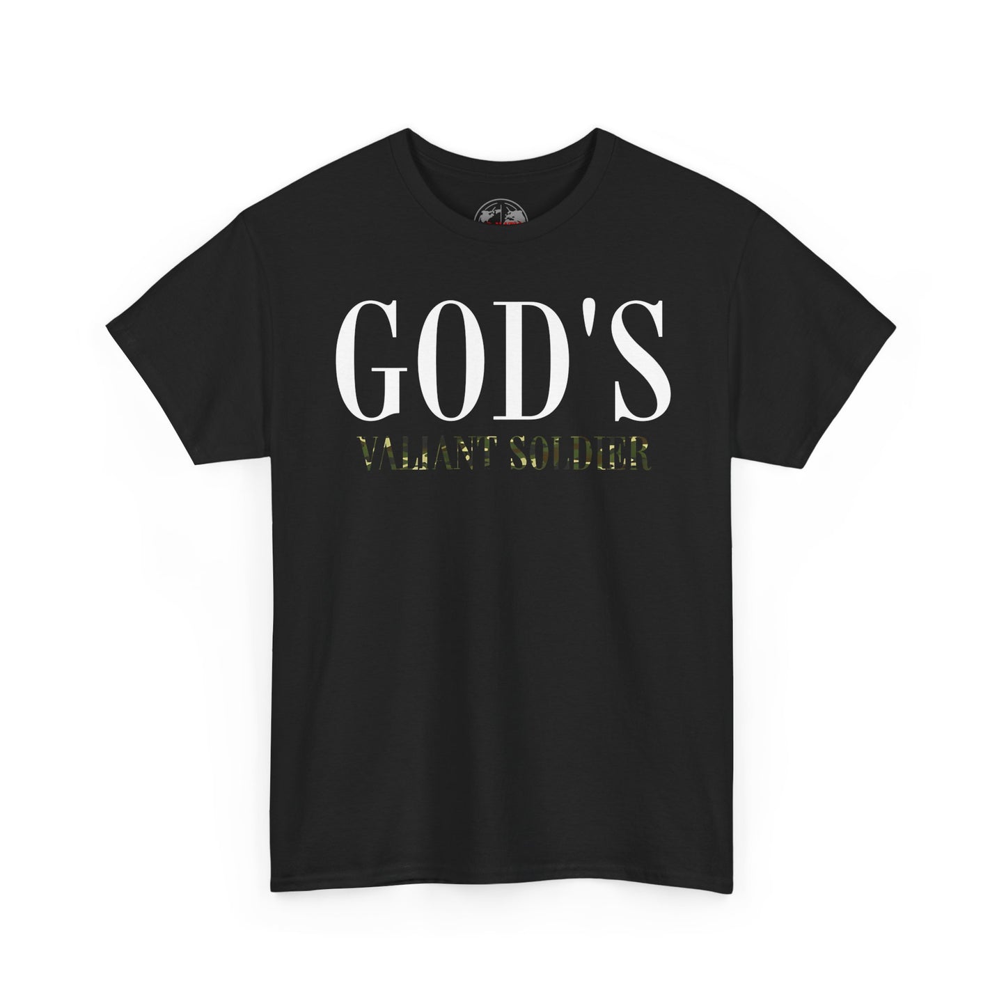 God's Valiant Soldier T-Shirt — Christian Faith Inspirational Tee