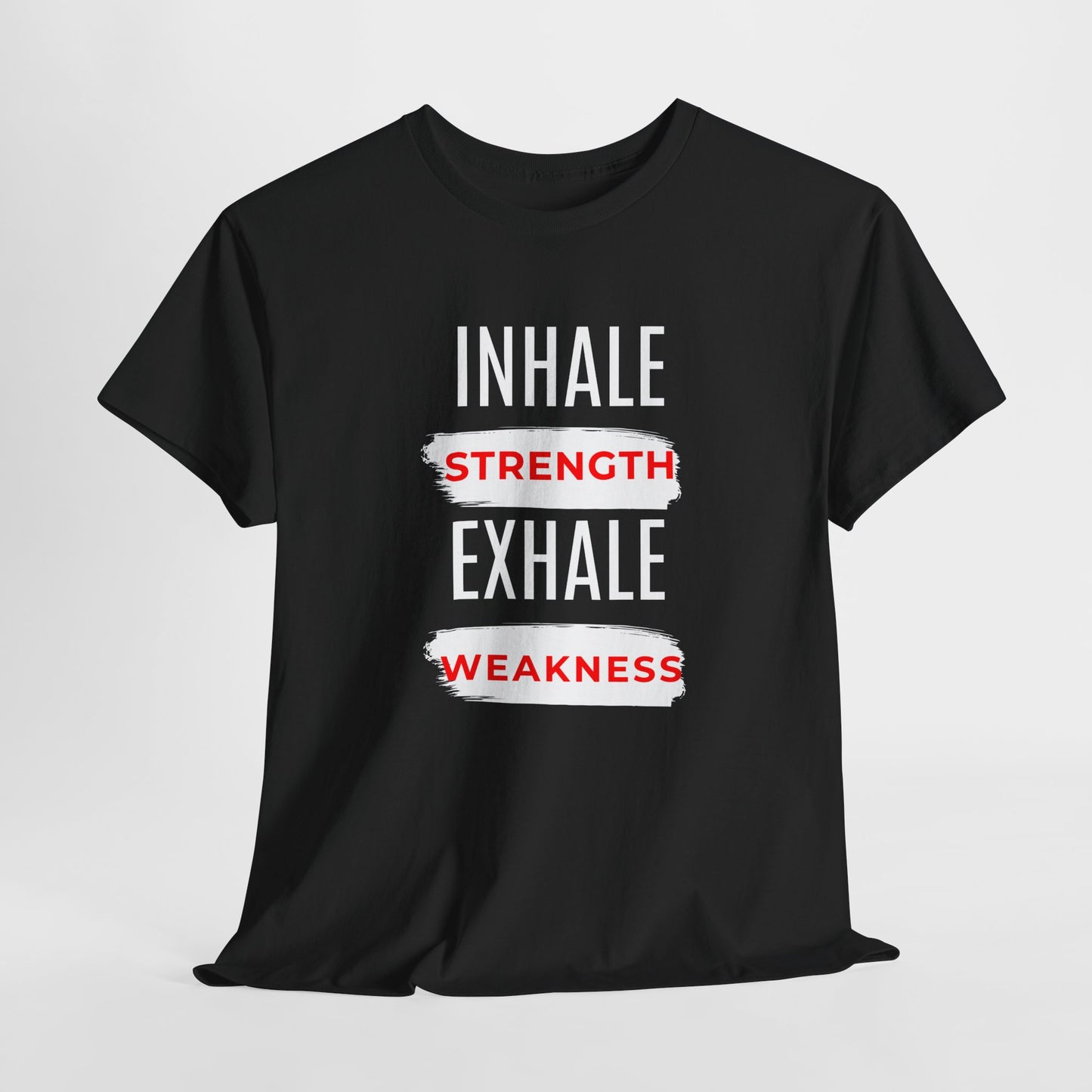 Inhale strength exhale weakness shirt for Fitness Enthusiasts, Workout Shirt, Motivational Gift, Gym Apparel, Inspirational [...]