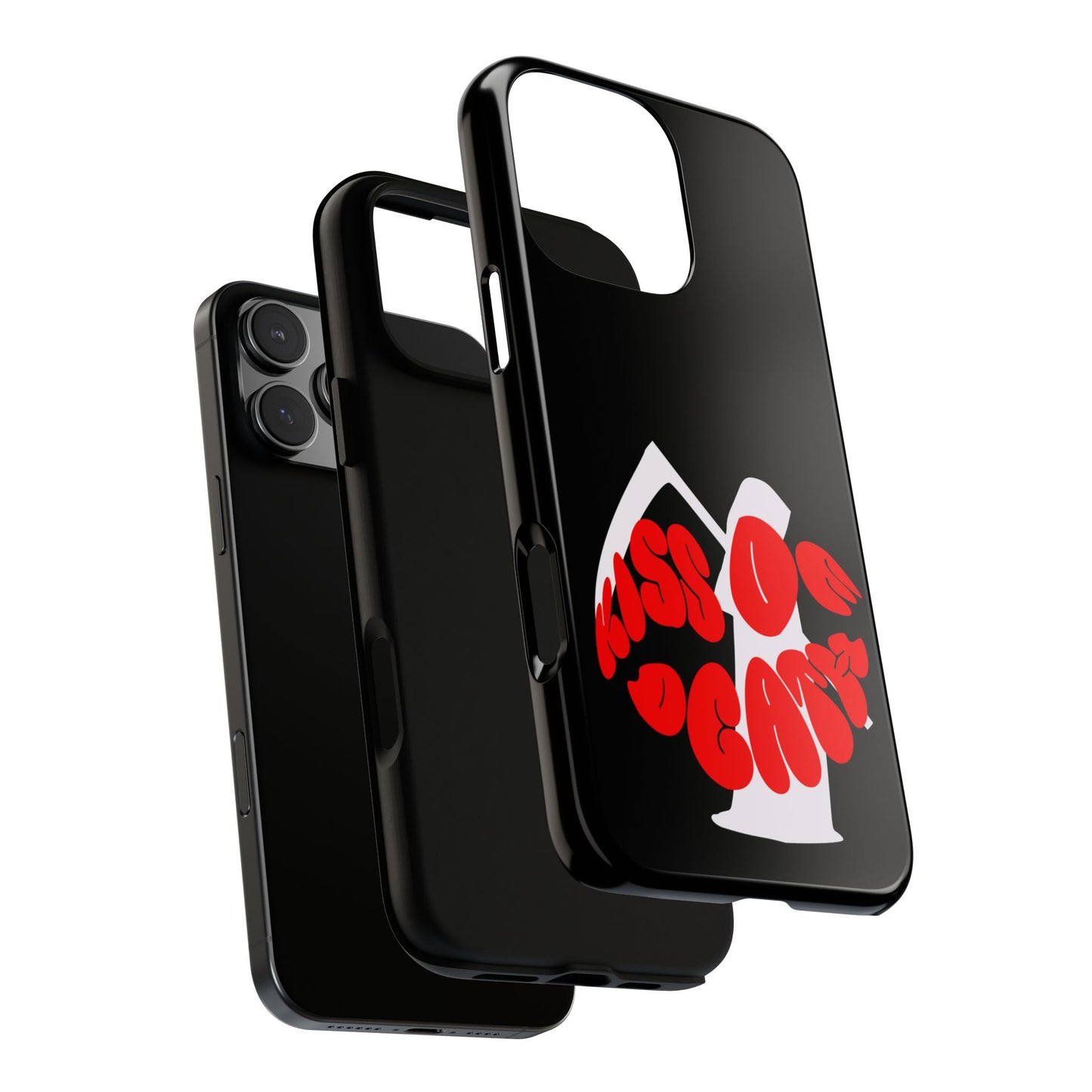 kiss Of Death Phone Case , cool phone case, cool design phone case, iPhone phone case, Samsung phone case, google phone case, black case