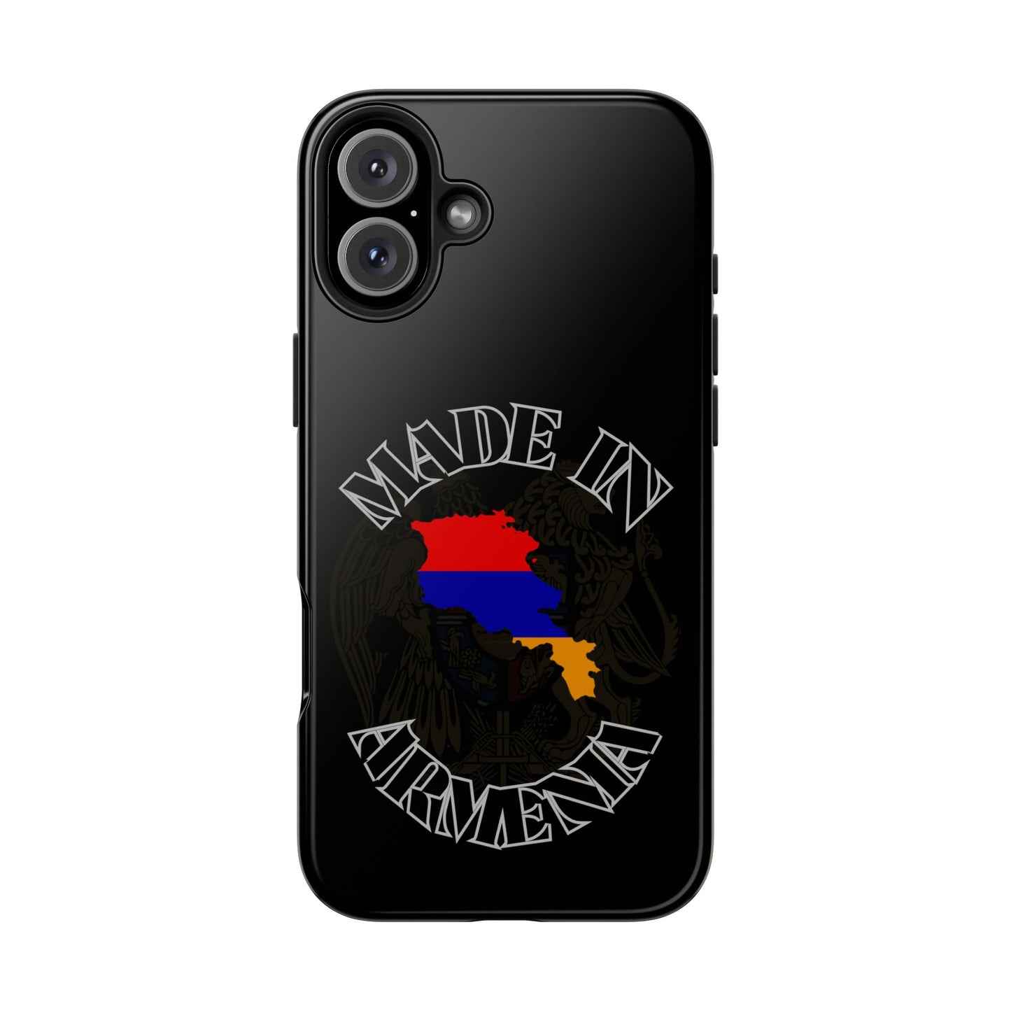 Made in Armenia iPhone Phone Case | Armenian Flag Map, Patriotic Armenia Phone Case iphone compatible