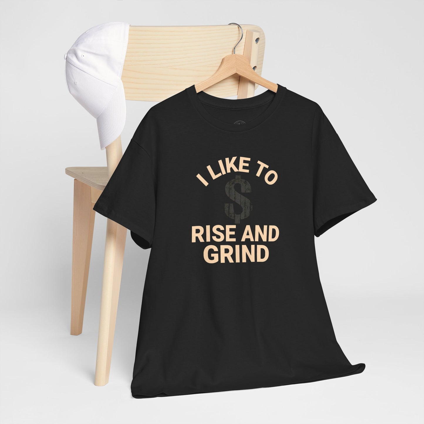 I Like to Rise and Grind, Motivational Tee, Casual Streetwear, Gift for Entrepreneurs, Everyday Wear, Hustle [...]