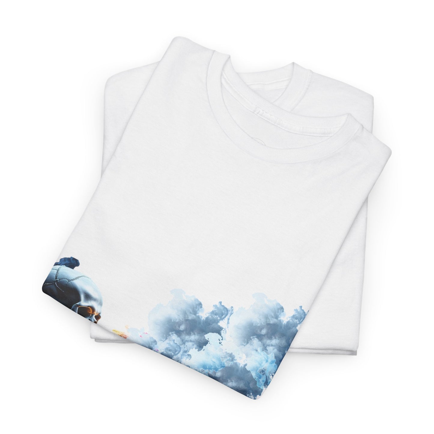 Skeleton smoking T-shirt, Chill Vibes Skeleton Tee Relaxed Graphic T-Shirt, Cool Summer Wear, Gift for Music Lovers, Casual Streetwear