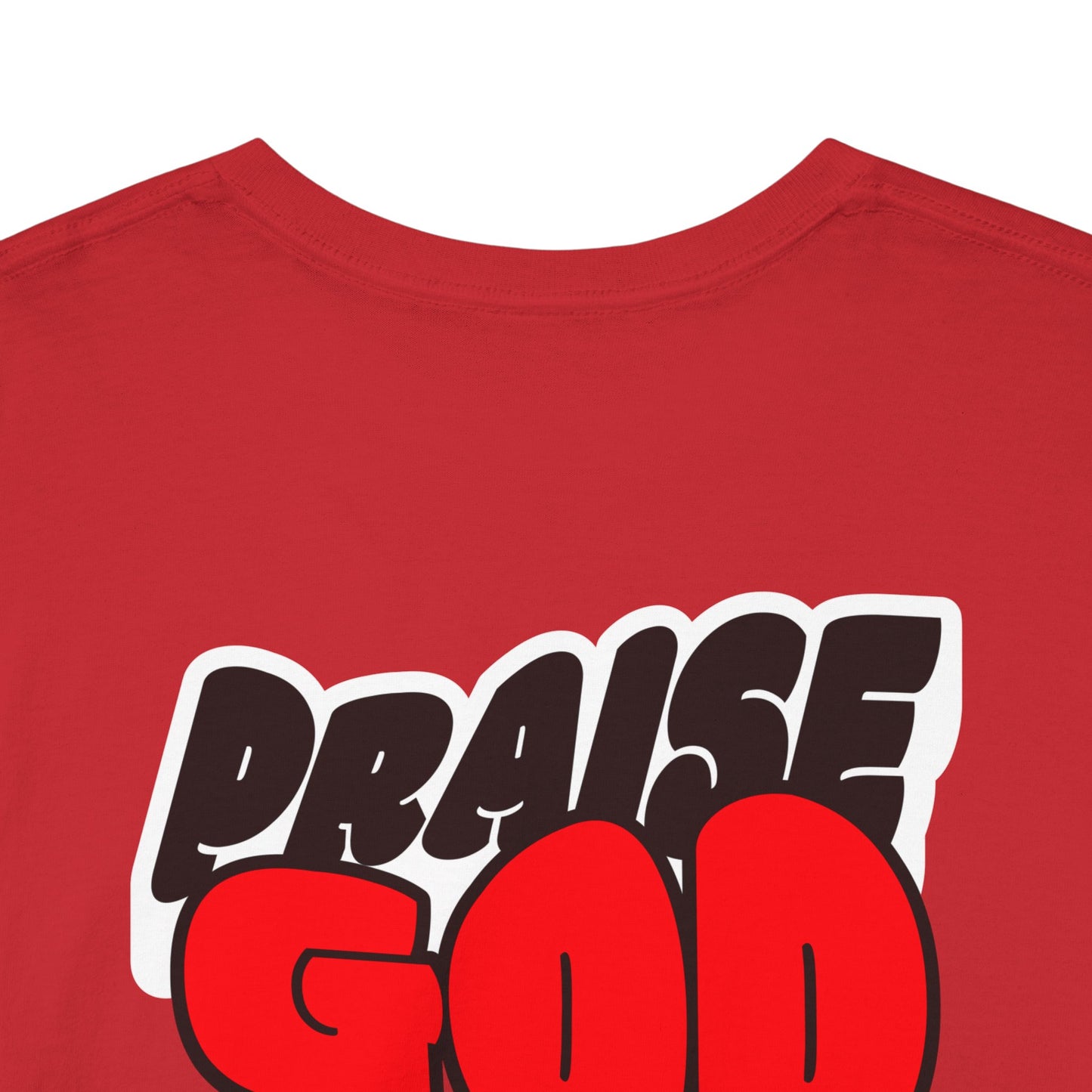 Praise God in the Storm Tee | Religious Faith Typography, Christian Shirt