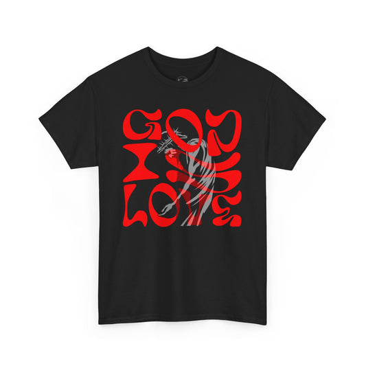 God is Love t-shirt, Christian T-shirt, face T-shirt